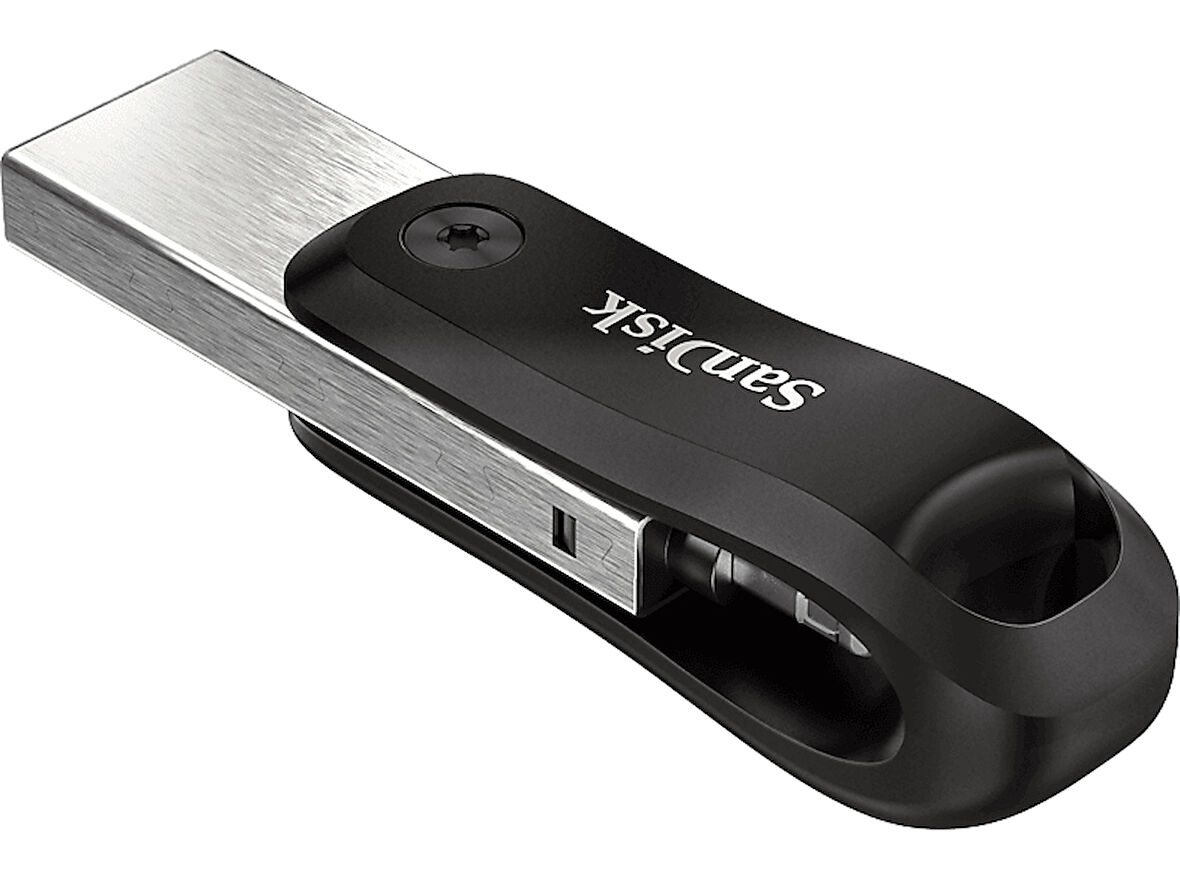 SANDISK iXpand Flash Drive Go 64GB - USB3.0 + Lightning - for iPhone and iPad USB Bellek