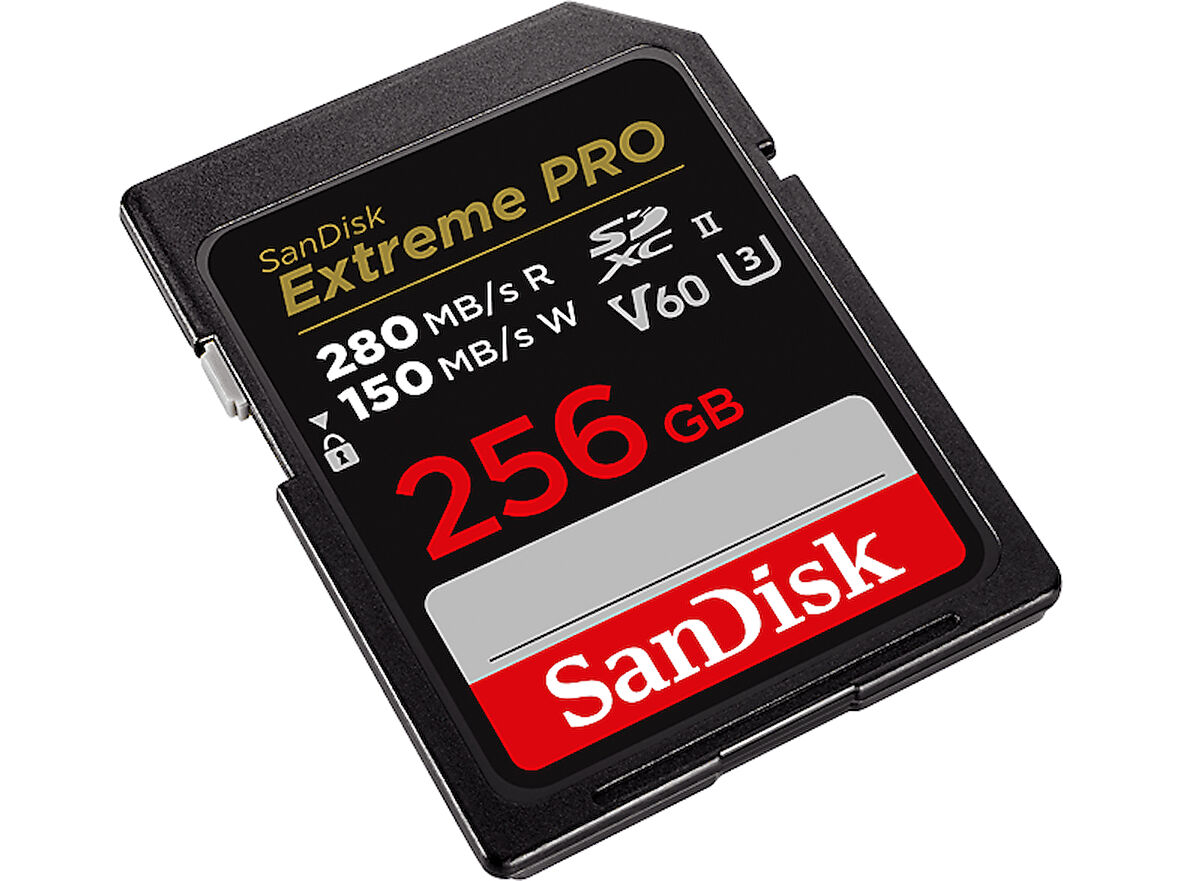 SANDISK Extreme Pro 256GB V60 UHS-II, 280/150MB/s,V60,C10,UHS-II SDXC Hafıza Kartı