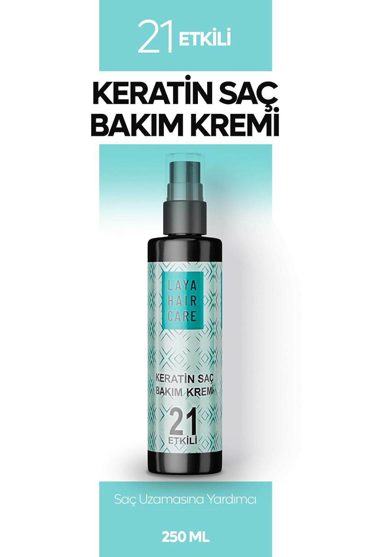 Keratinli Saç Güzelleştirici Durulanmayan Bakım Kremi 250 ml