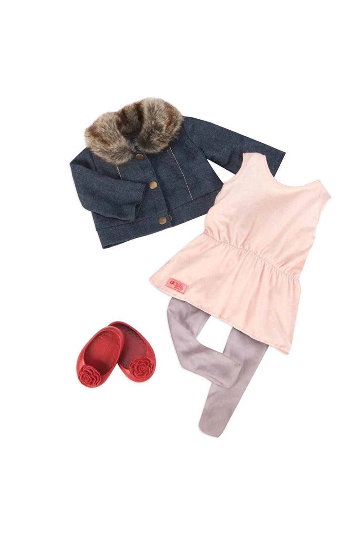 Our Generation Kıyafet Kürk Yakalı Kot Ceket & Elb