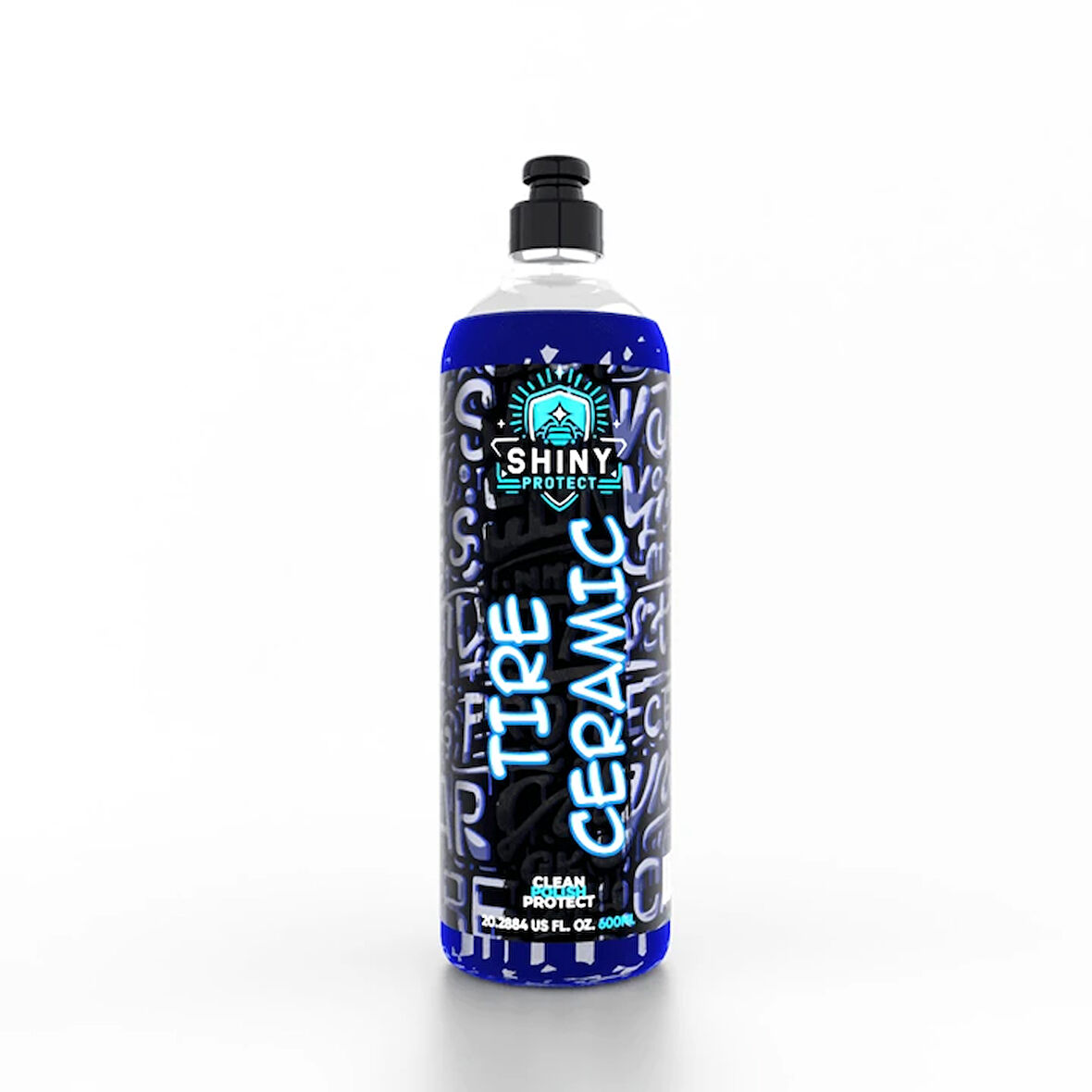 Tire Ceramic Oto Lastik Seramik Kaplama Lastik Parlatıcı 20 Güne Kadar Kalıcı 600 ML