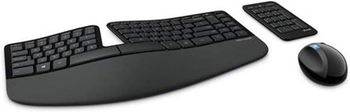 Microsoft Sculpt Ergonomic L5V-00016 Kablosuz Klavye Mouse Seti Teşhir
