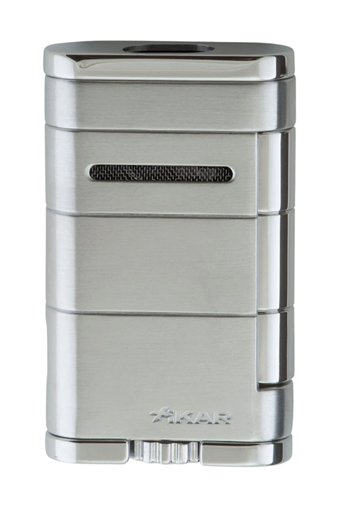 Xikar Allume Gümüş Çift Torch Puro Çakmağı