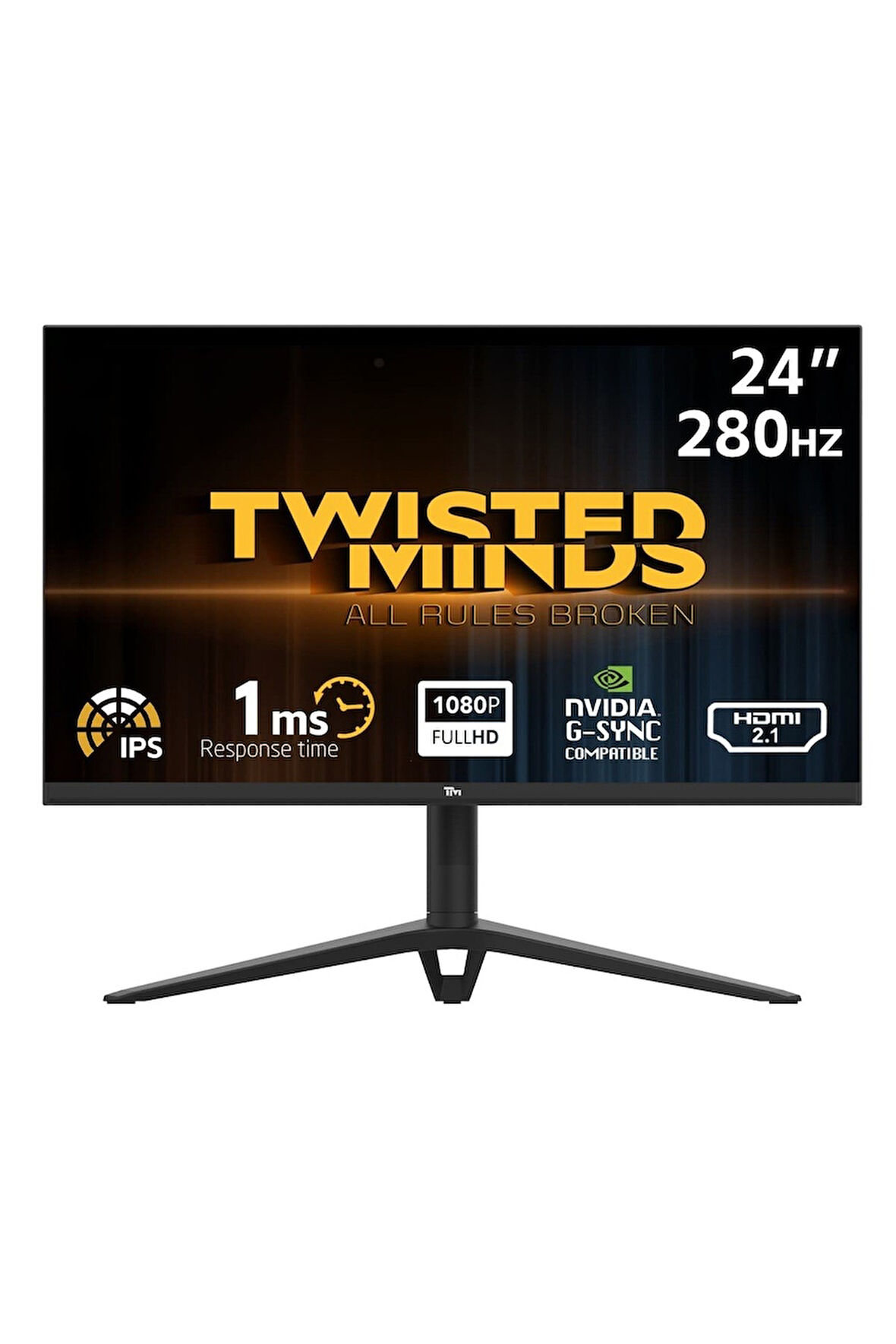 24.5” TM24FHD280IPS FHD 280HZ 1MS HDMI DP IPS HDR100 ADAPTIVE-SYNC GAMING MONİTÖR
