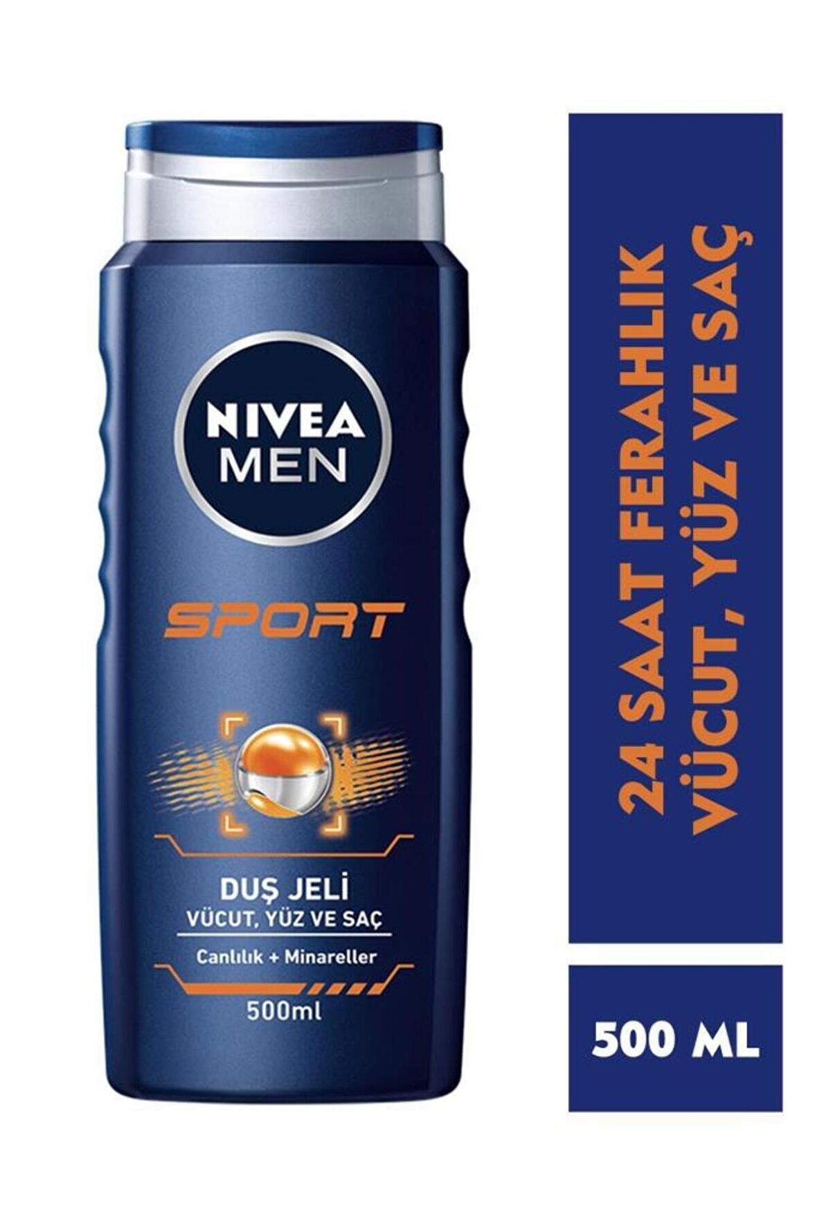 Nivea Men Sport - Erkekler Için Saç Ve Vücut Şampuanı 500 ml