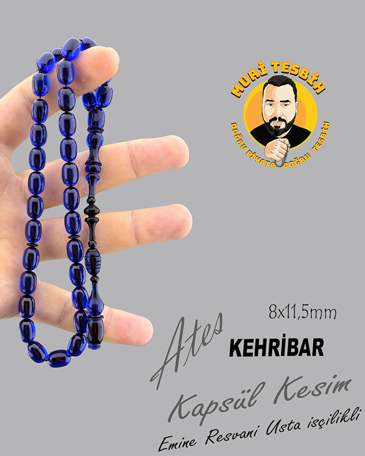 EMİNE REŞVANİ ATEŞ KEHRİBAR KAPSÜL KESİM 8X11,50