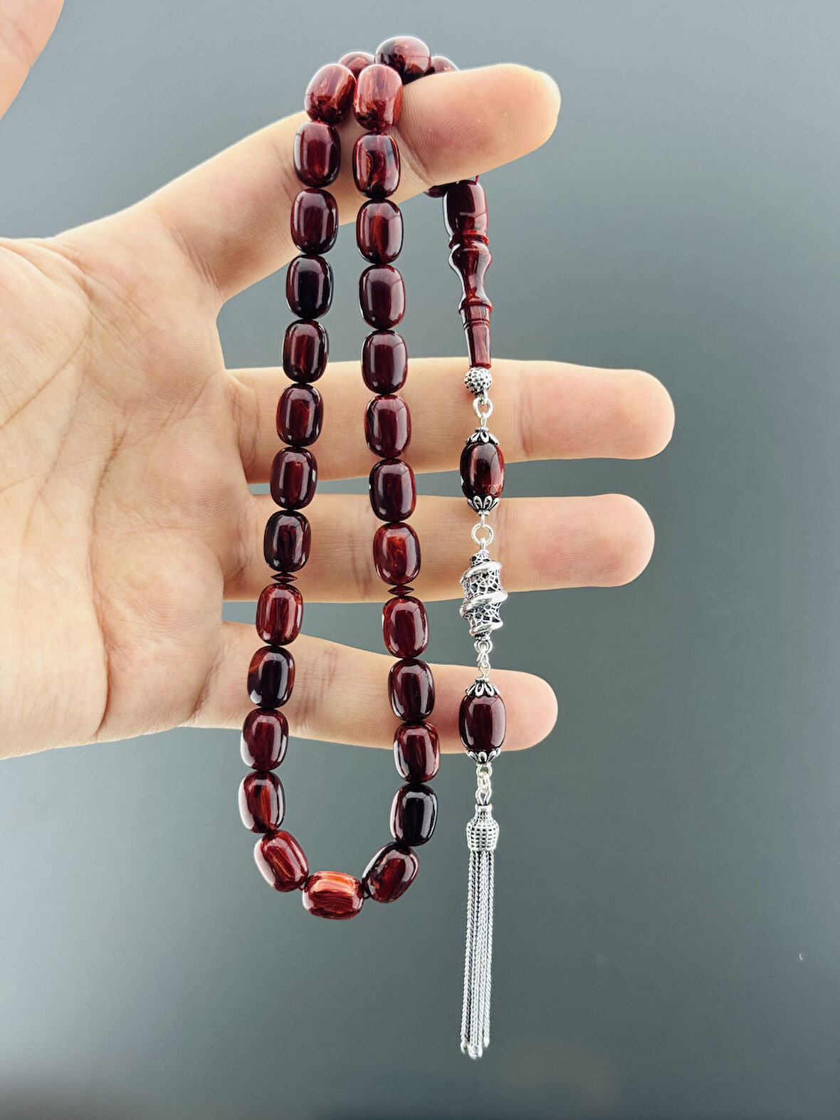 6 GR 925 AYAR GÜMÜŞ PÜSKÜL KATALİN KAPSÜL KESİM 8,75X11,50