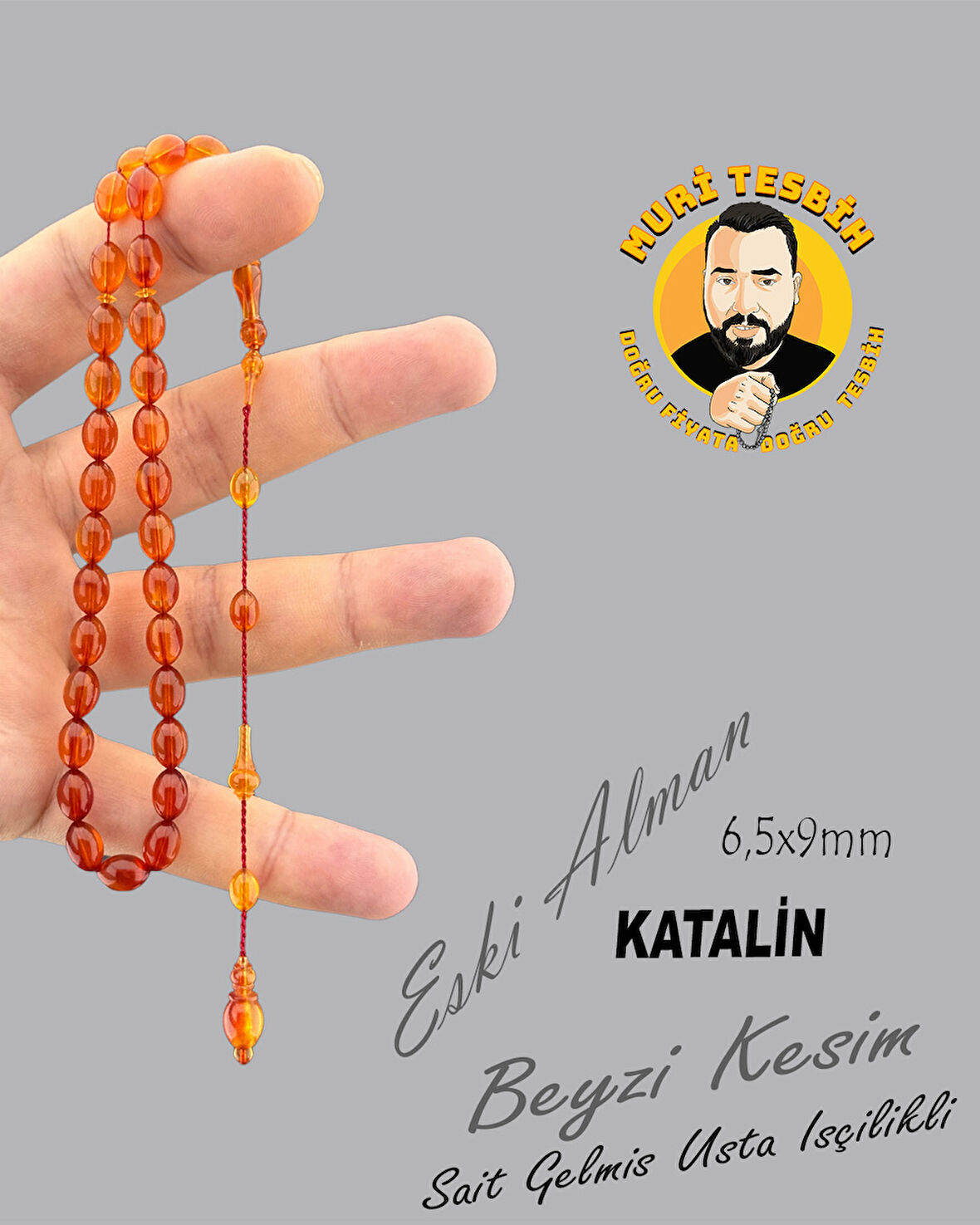 SAİT GELMİŞ ABAJUR ESKİ ALMAN KATALİN BEYZİ KESİM 6,50X9