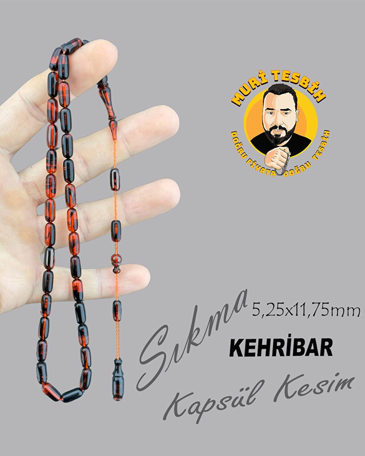 SIKMA KEHRİBAR KAPSÜL KESİM 5,25X11,75