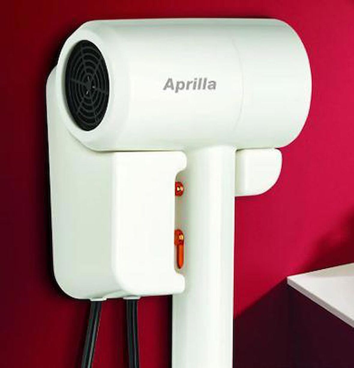 Aprilla AHD-2100 Otel Tipi Saç Kurutma Makinesi Beyaz