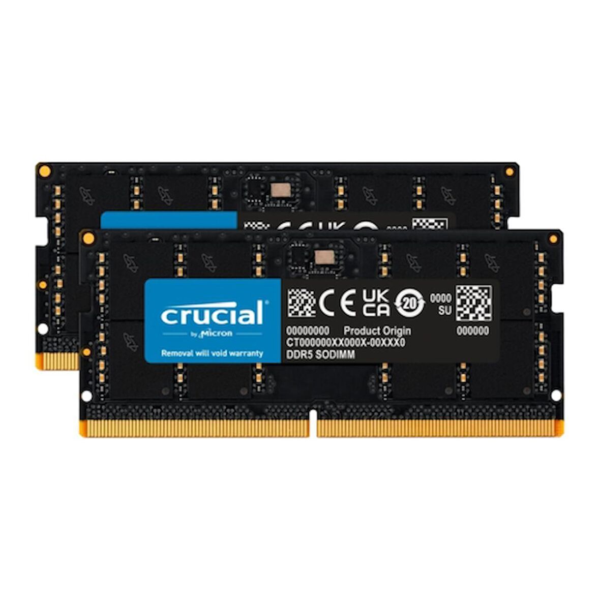 Crucial 64GB (2x32GB) 4800MHz DDR5 CT2K32G48C40S5