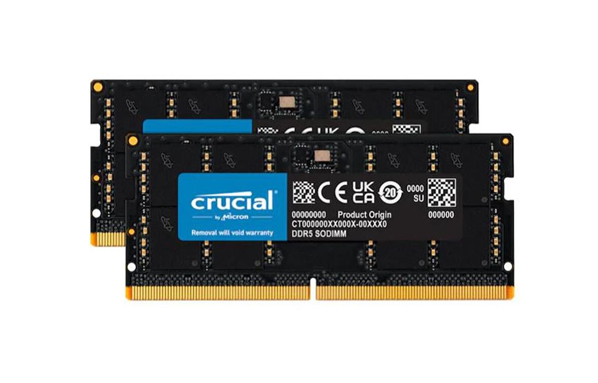 Crucial 32GB (2x16GB) 5200MHz DDR5 CT2K16G52C42S5