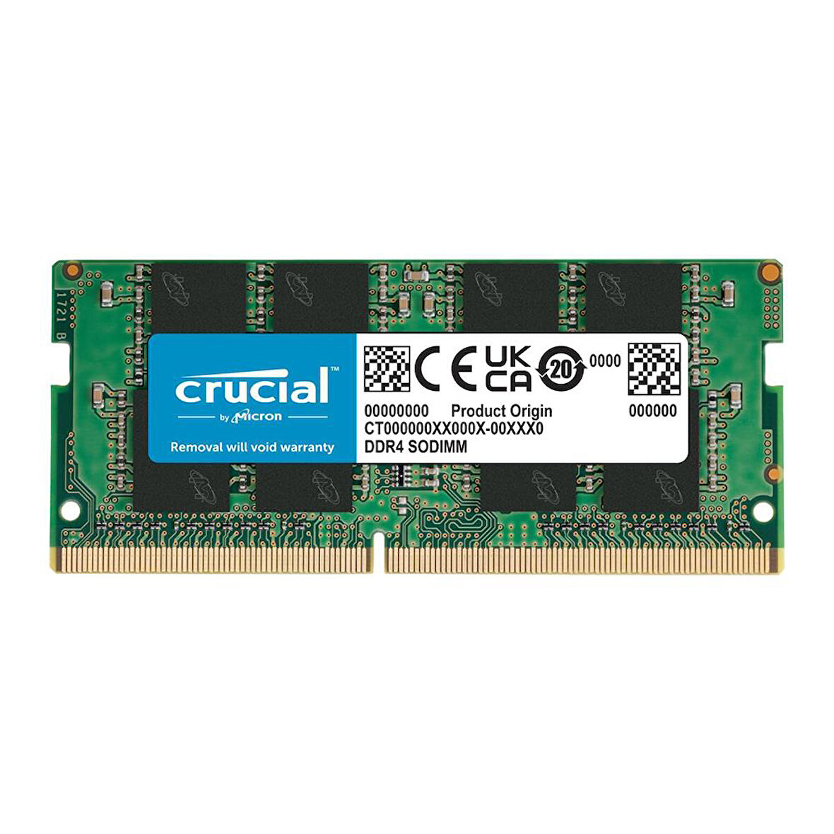 Crucial Basics CB16GS3200E 16GB 3200MHz CL22 DDR4 Dizüstü Bilgisayar Bellek