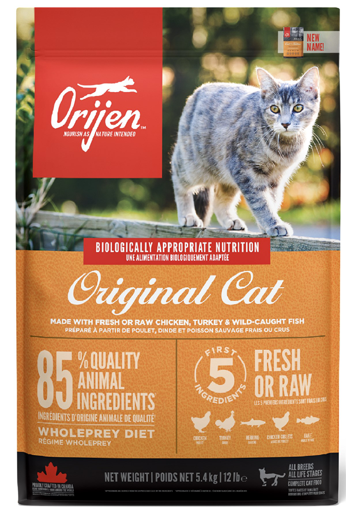 Orijen Original 5.4 kg Yavru ve Yetişkin Kedi Maması