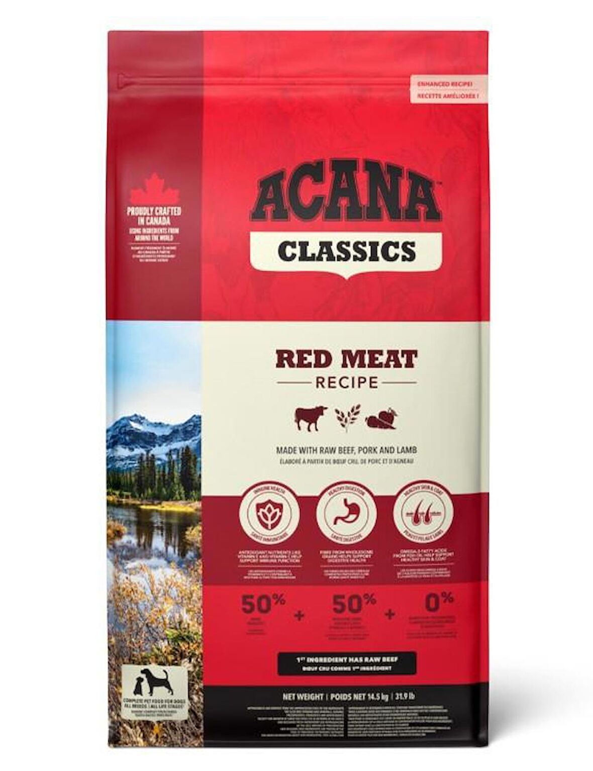 Acana Classic Red Köpek Maması 14,5 Kg