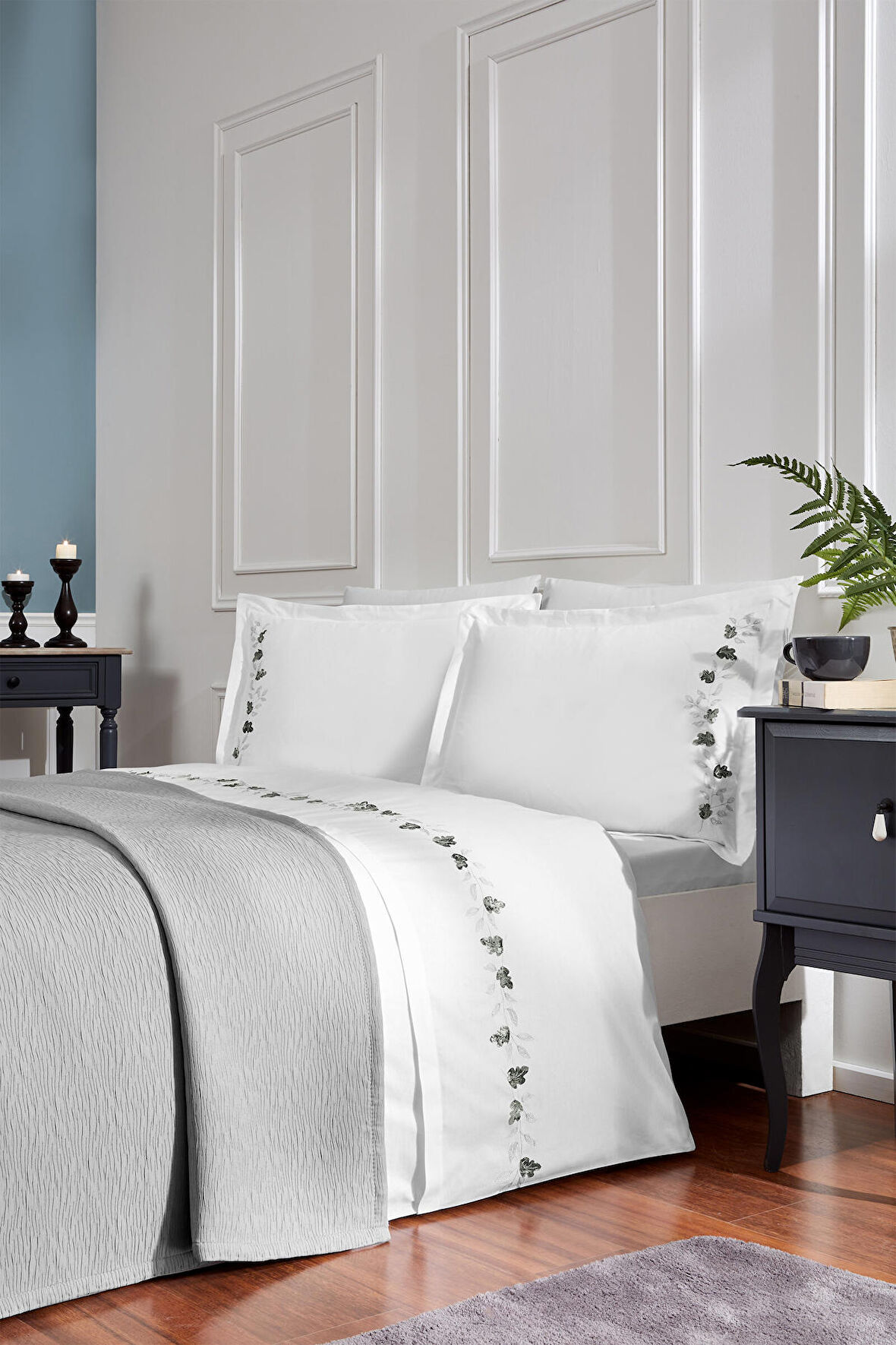 Özdilek Amanda Çift Kişilik Yatak Örtülü Nevresim Takımı