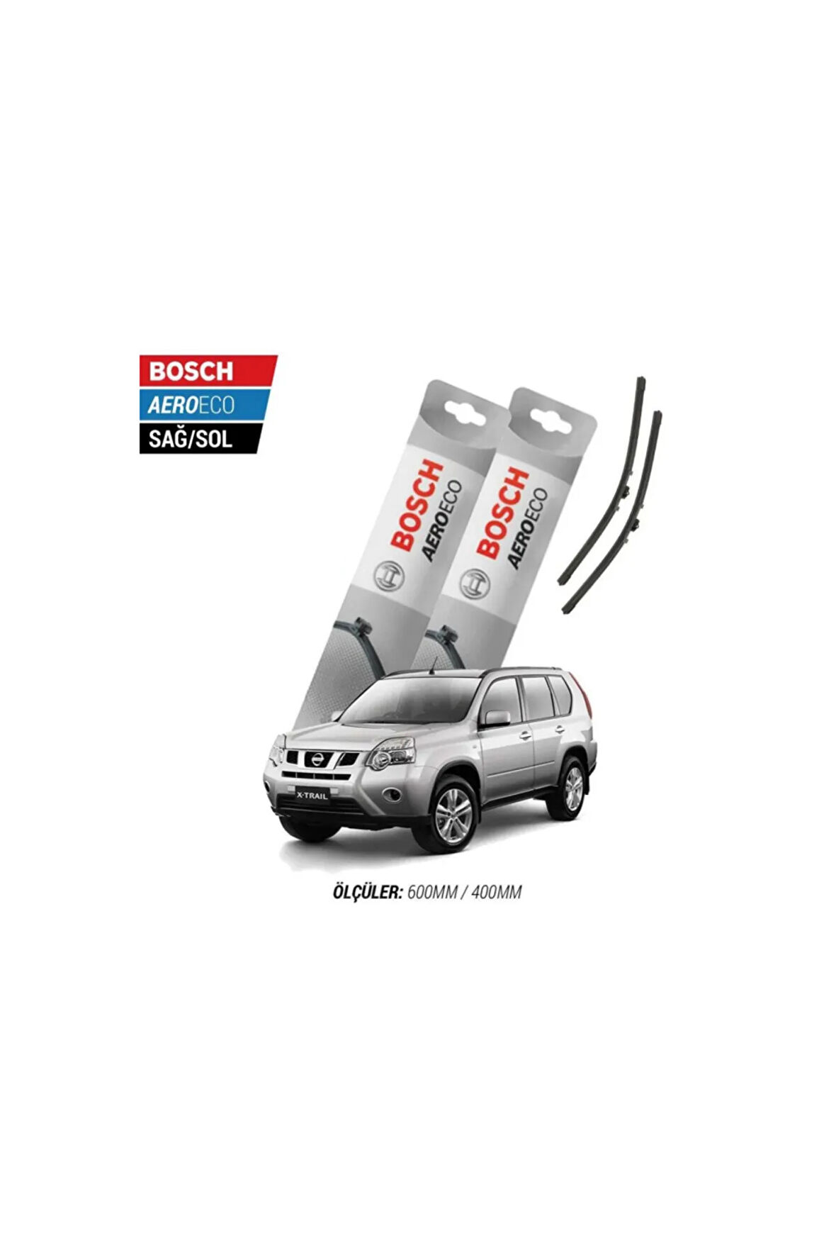 Nissan X-trail 2013 Model Bosch Aeroeco Muz Silecek Takımı
