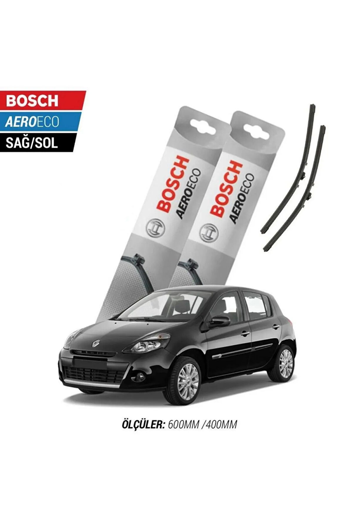 Renault Clio 3 2007-2015 Model Bosch Aeroeco Muz Silecek Takımı