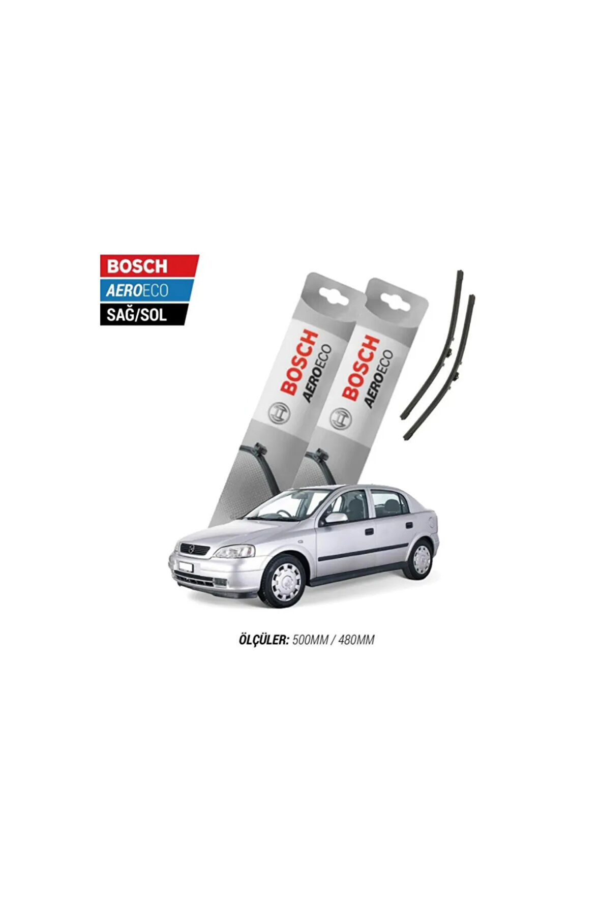 Opel Astra G 2001 Model Bosch Aeroeco Muz Silecek Takımı