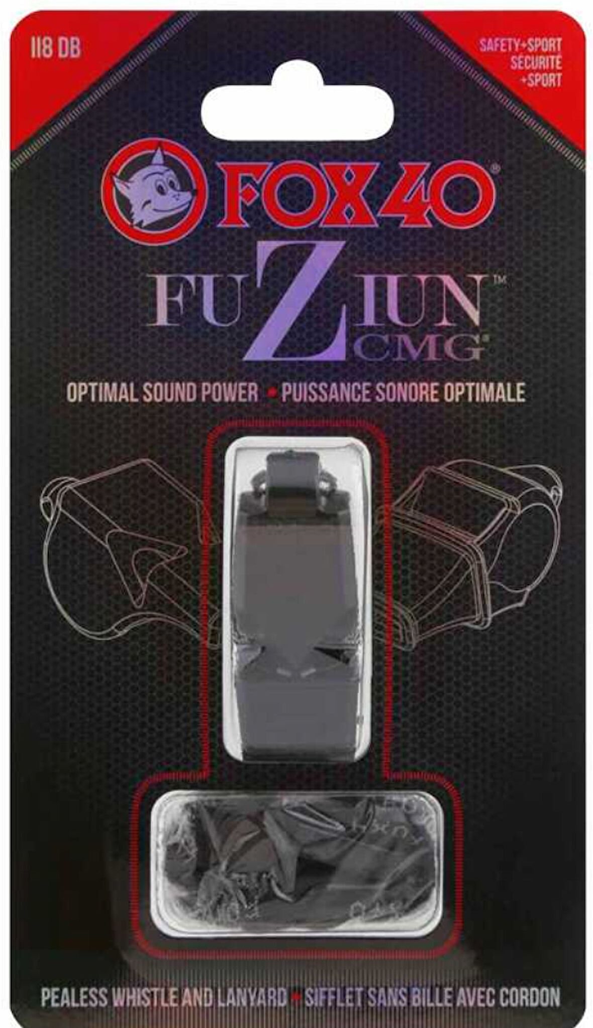 Fox40 Fuzion W İpli Hakem Antrenör Düdüğü 8603-0008