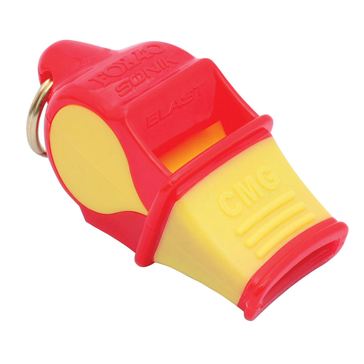 Fox 40 9203-3108 Sonik Blast CMG Düdük + Düdük İpi Kırmızı Sarı