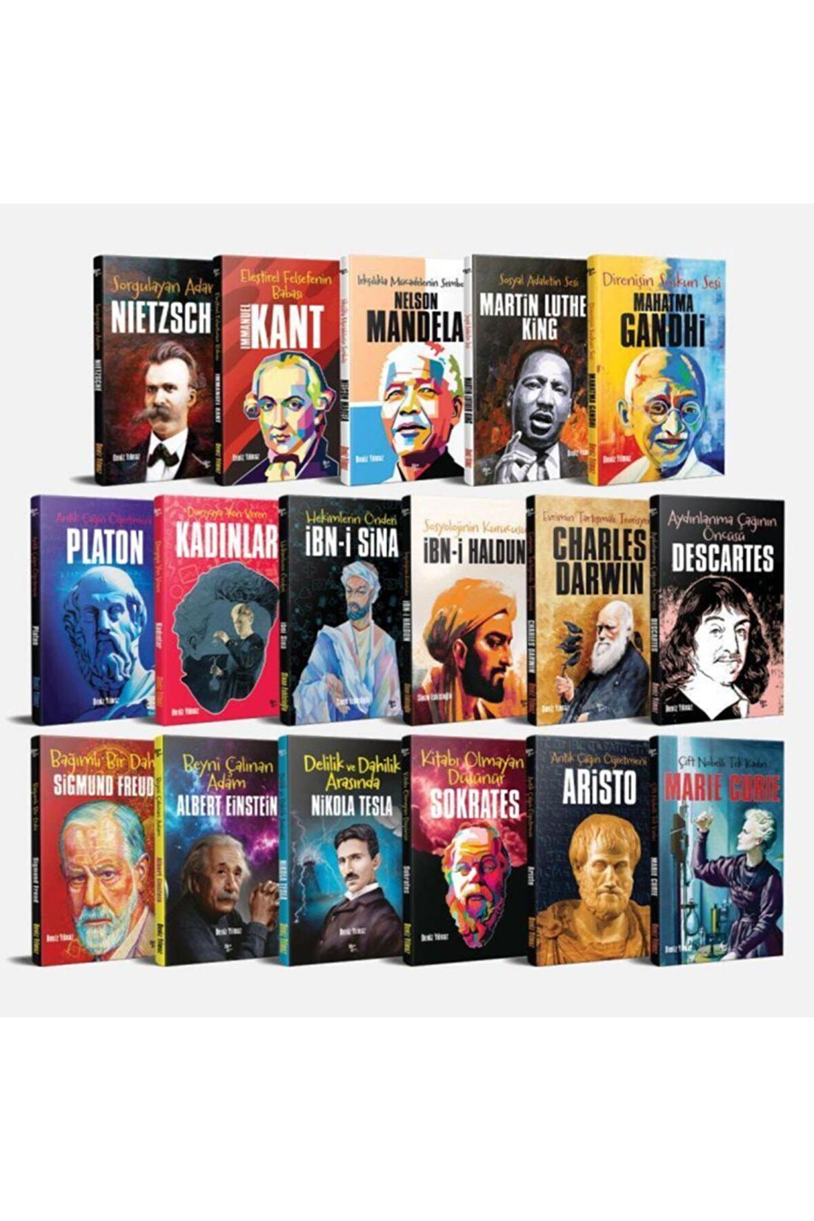Dünyayı Değiştiren İnsanlar Seti - 17 Kitap
