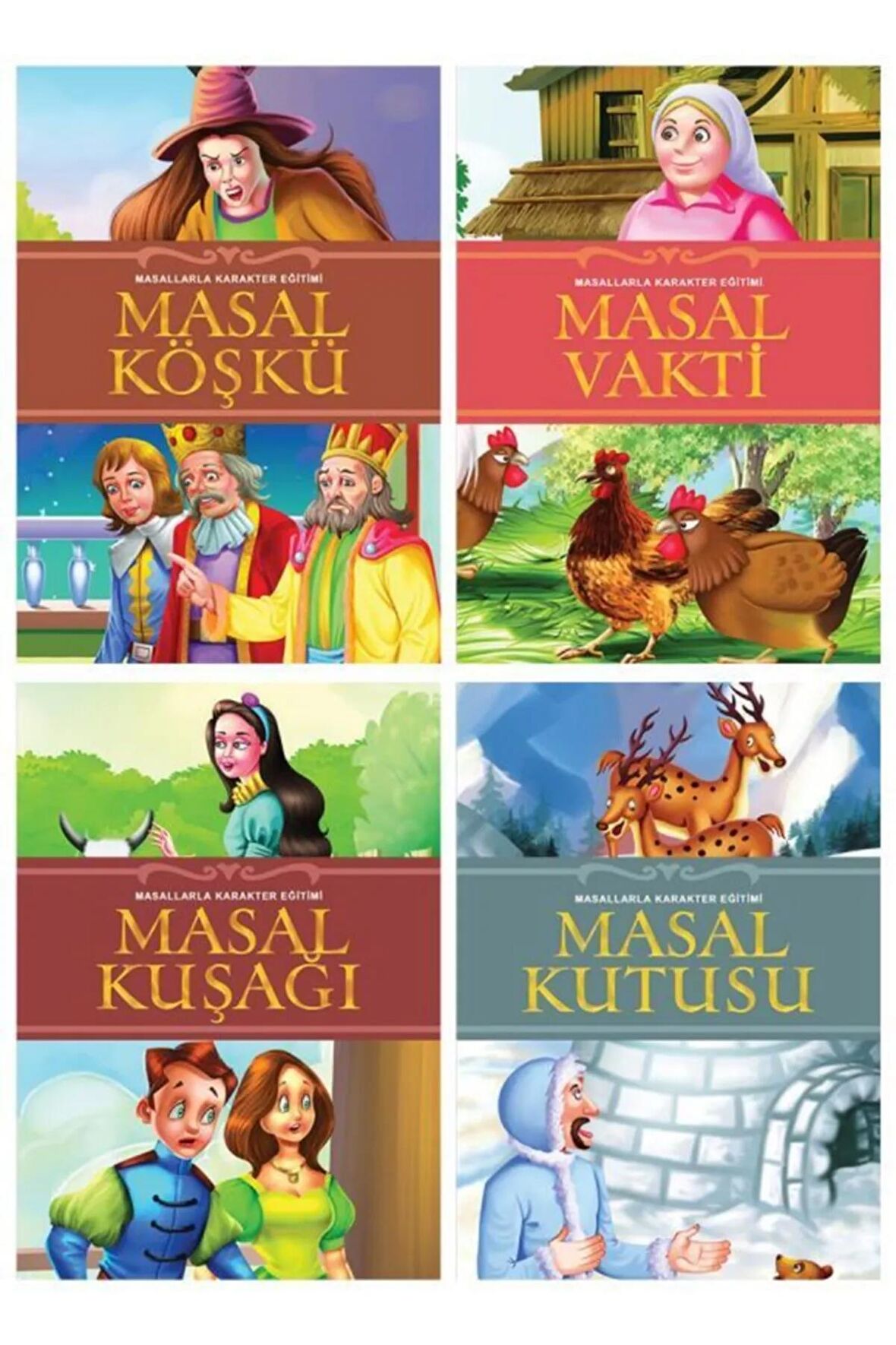 Masal Vakti Seti - 4 Kitap