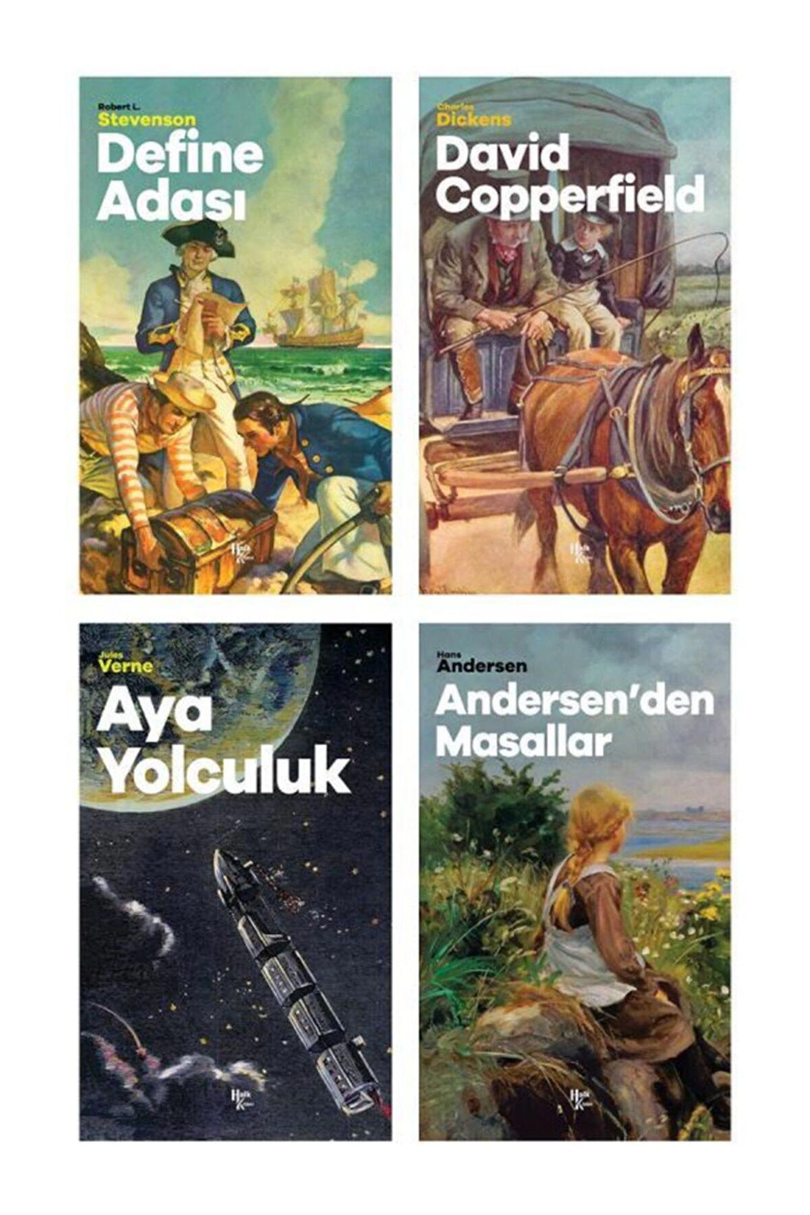 Çok Sevilen Çocuk Klasikleri Seti - 4 Kitap