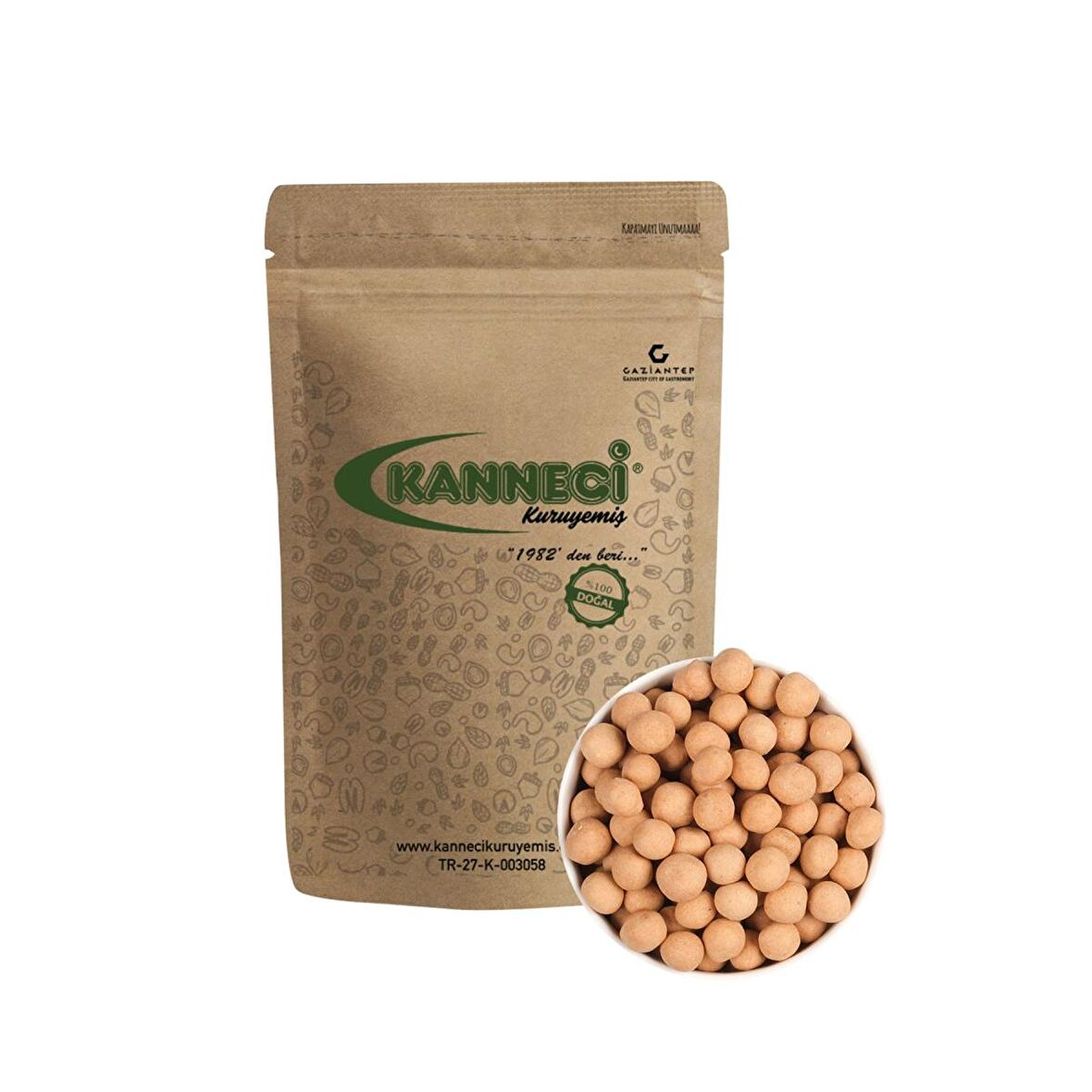 Kanneci Kavrulmuş Çıtır Leblebi 250 gr