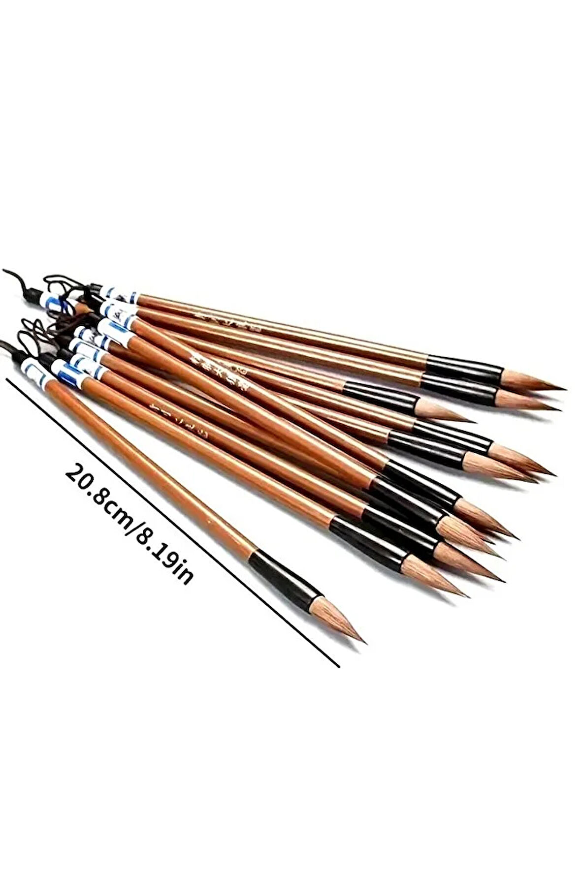 Tahrir Fırçası Kurt Kılı Büyük Boy, Sırlama, Çini, Vazo, Seramik, Sulu Boya, Resim-askılı 3 Adet