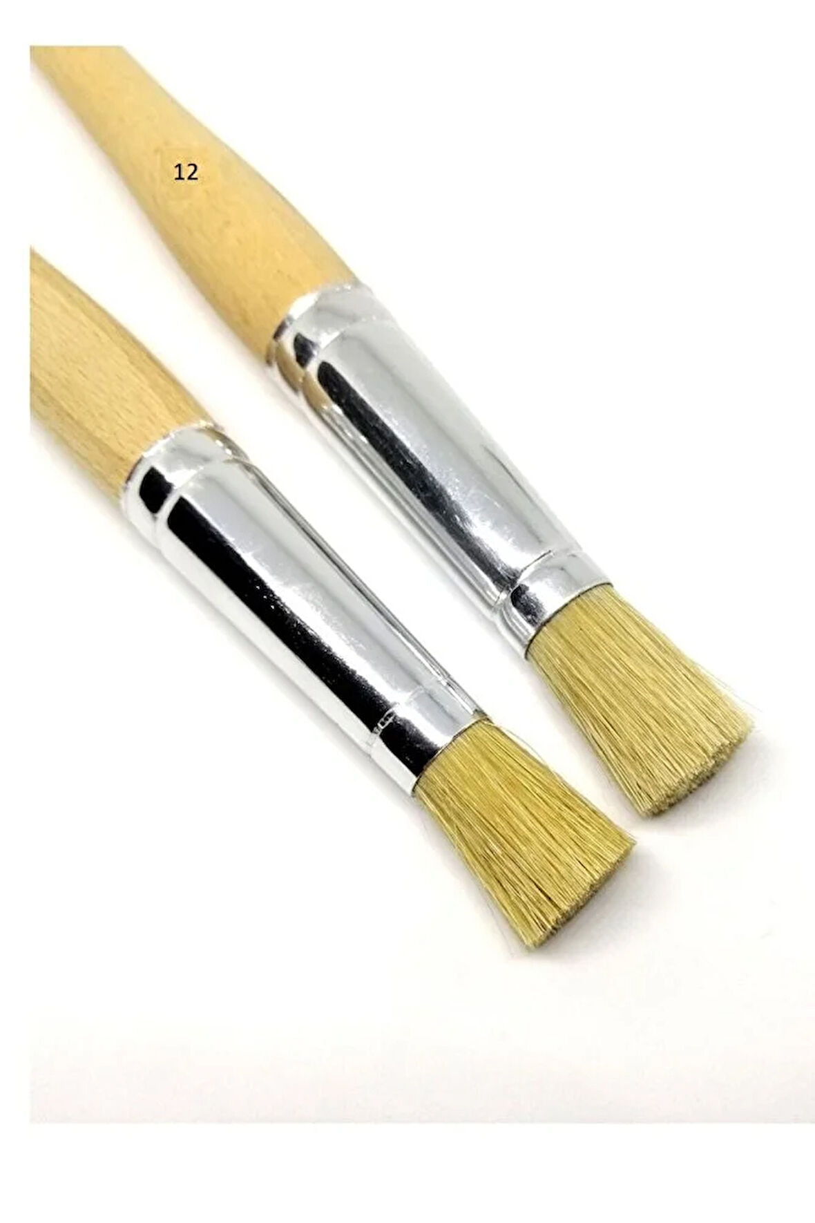 Tampon Fırça Habico 800 Naturel Kıl No:12