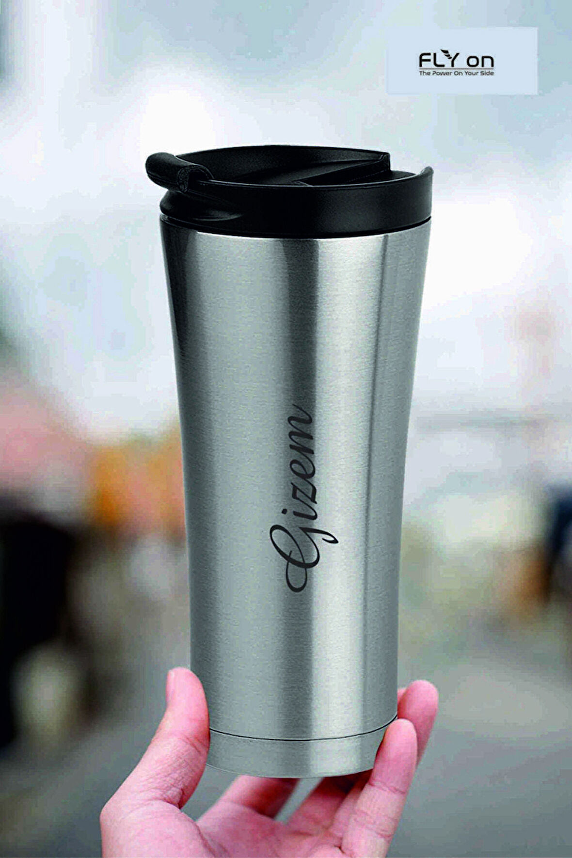 Kişiye Özel Isim Baskılı Termos 500 Ml -1548