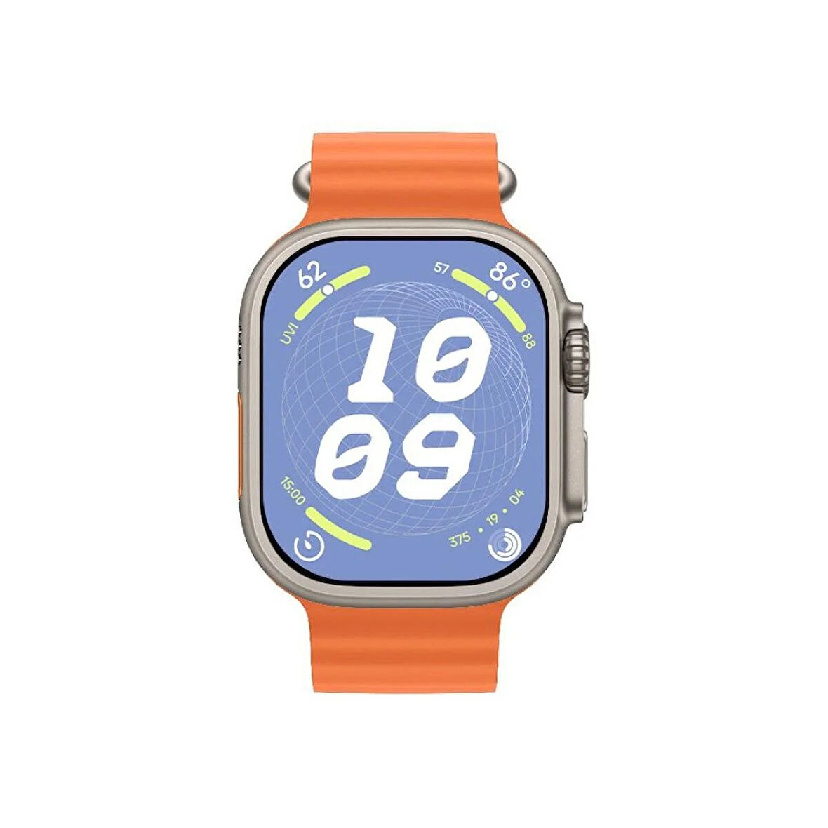 JHY Smart Watch Ultra 2 Orange  Akıllı Saat