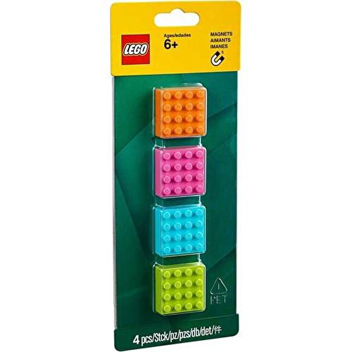 LEGO Magnet 853900 4 4x4 Magnets
