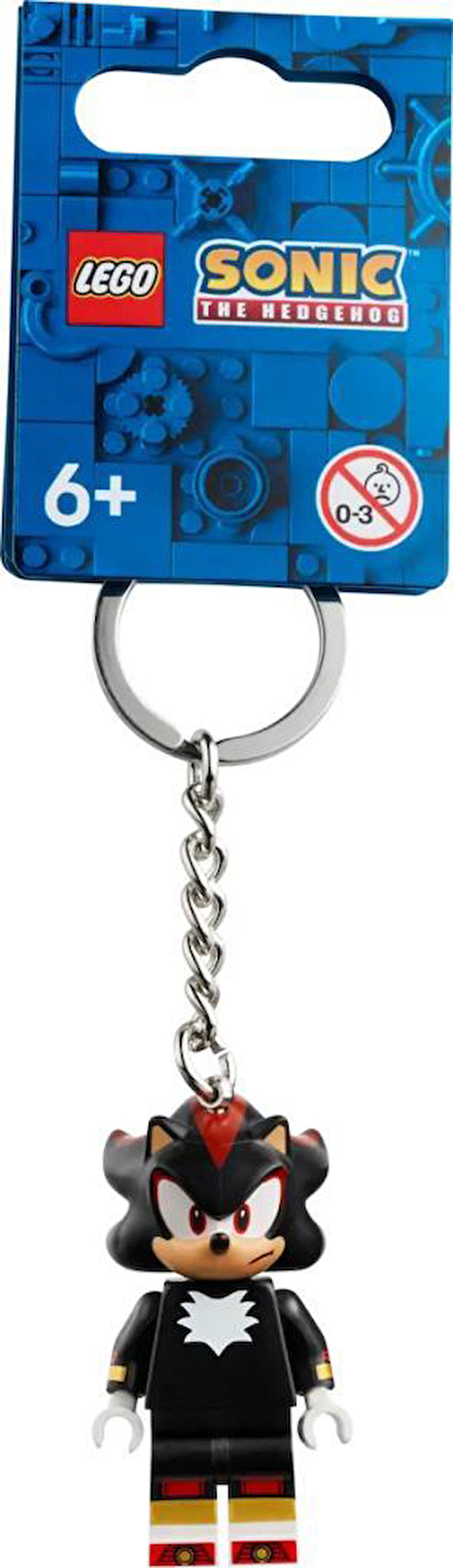 LEGO Sonic the Hedgehod 854302 Shadow the Hedgehog Key Chain