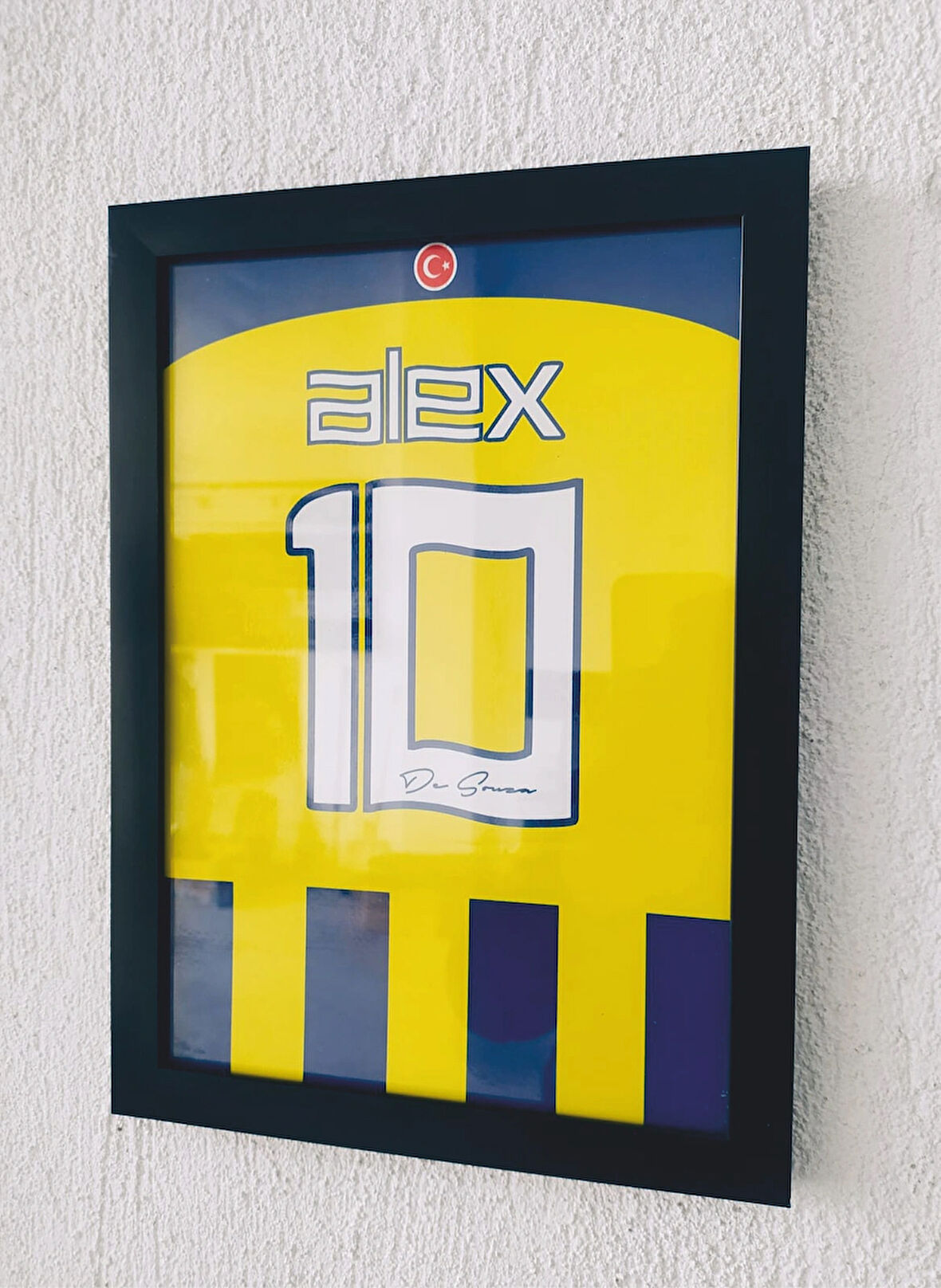 30x42 cm Alex de Souza Forma Görseli Poster Tablo Çerçeve 1 mm Şeffaf Önyüzey Korumalı
