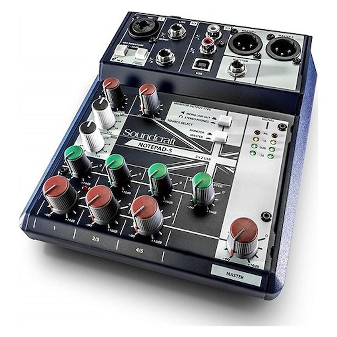 Soundcraft Notepad 5 Channel Desktop Mixer 