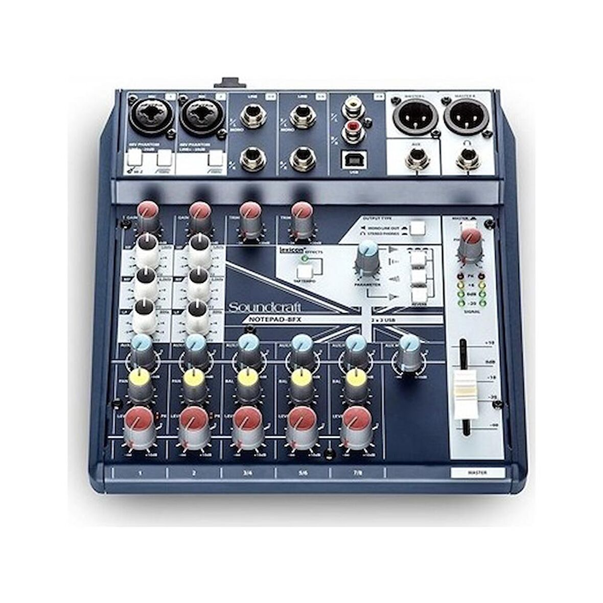 Soundcraft Notepad 8Fx Deck Mixer