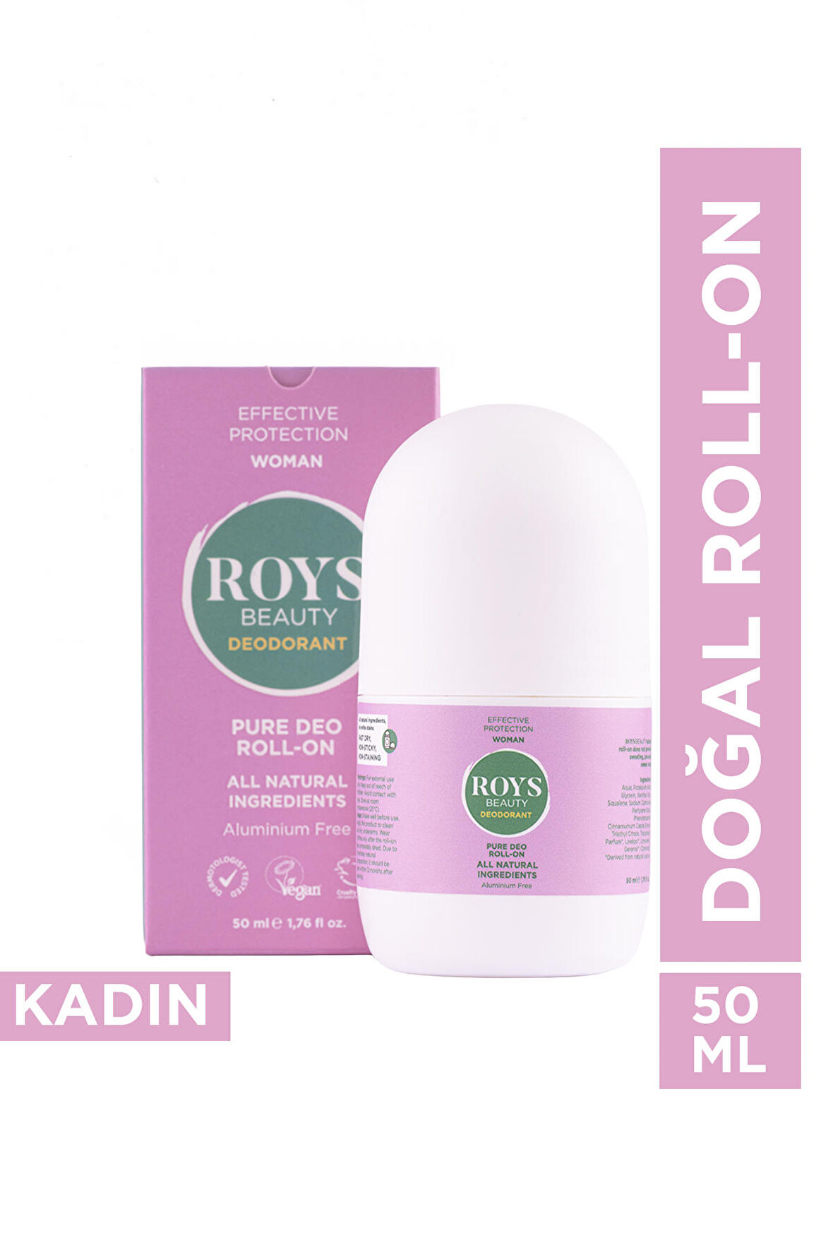 Roys Beauty Doğal Roll-on Kadın