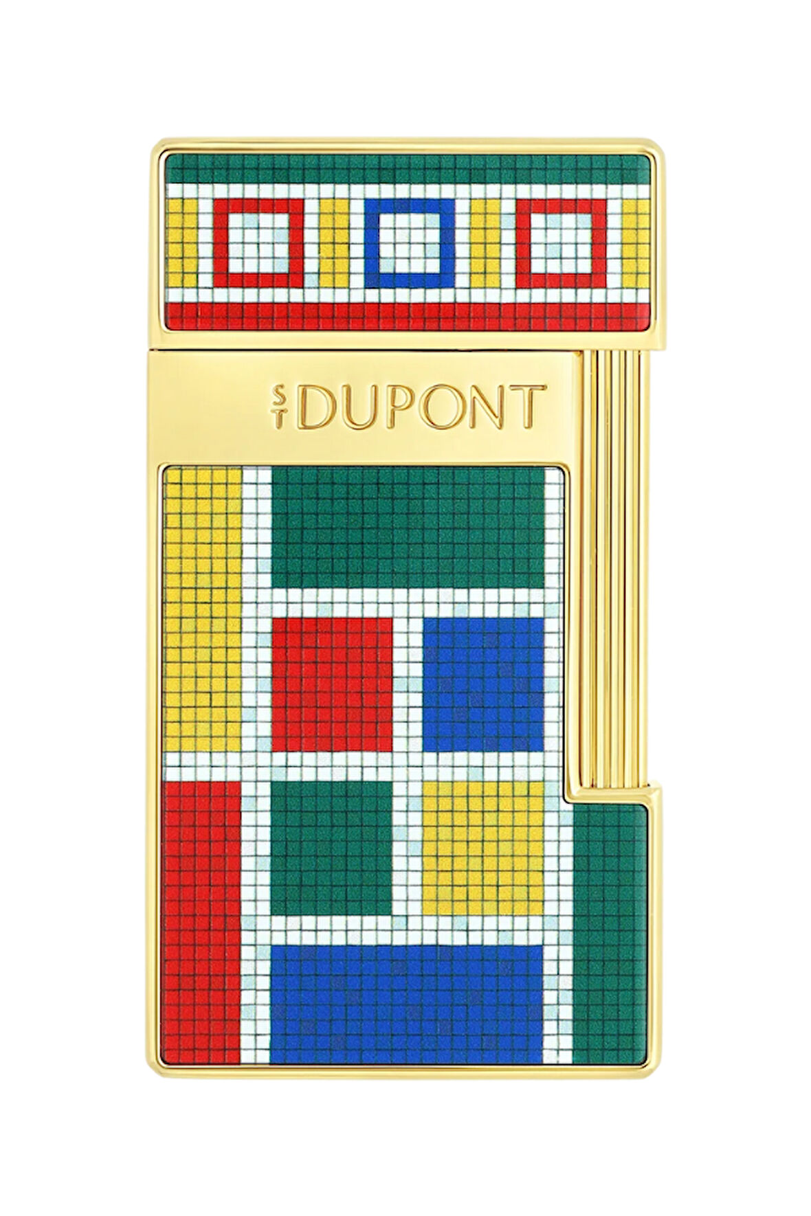 S.T. Dupont Casablanca Slimmy Mozaik Desenli Puro Çakmağı 28132