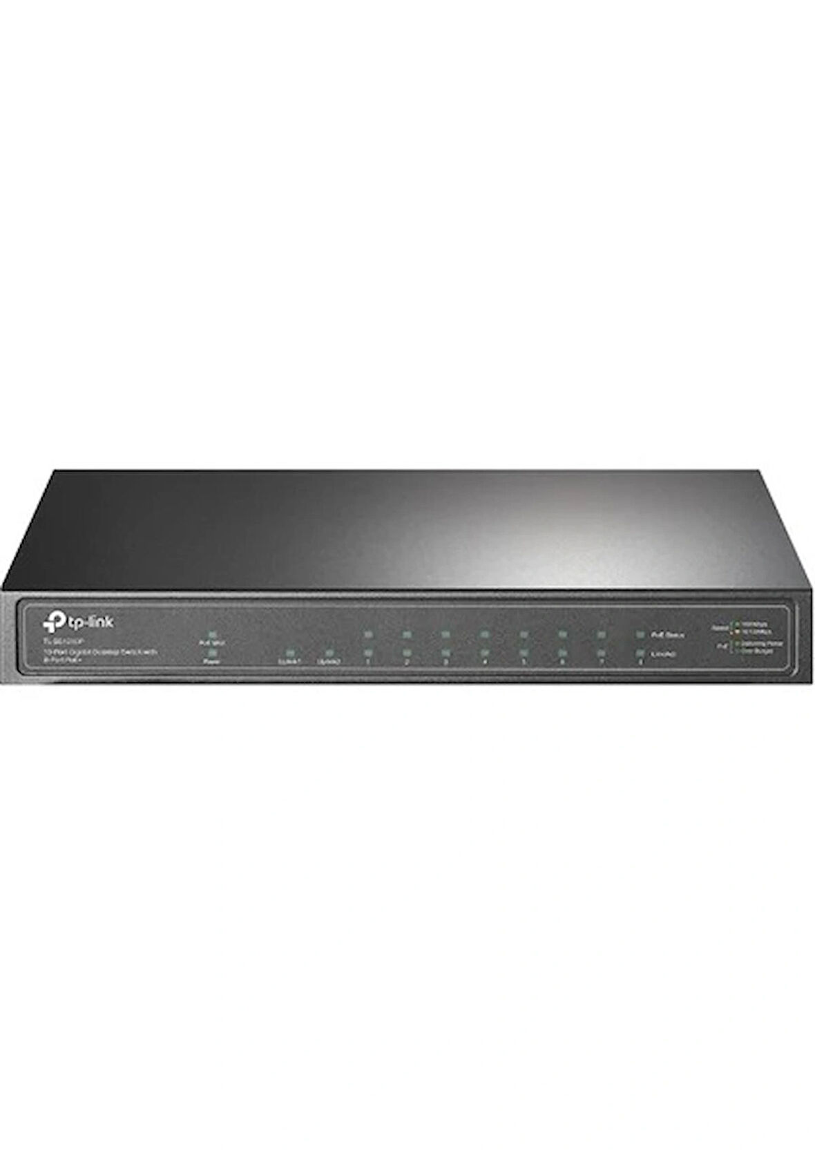 TP-Link TL-SG1210P 8 Port 10/100/1000 Mbps Gigabit Switch