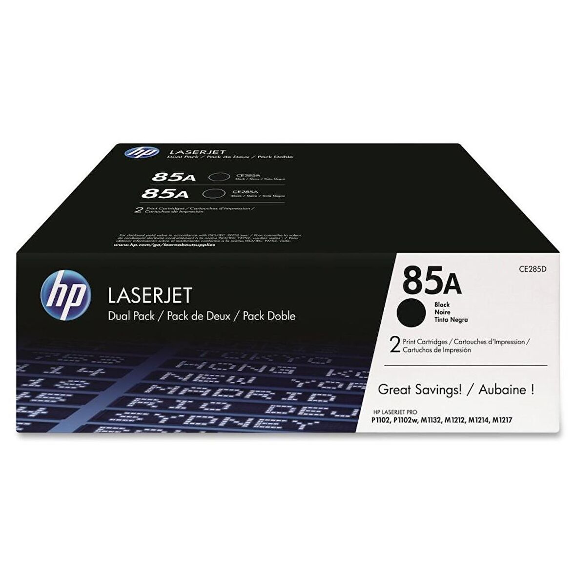 Hp 85A Ce285D Siyah Laserjet Toner Kartuşu 2'Li Paket
