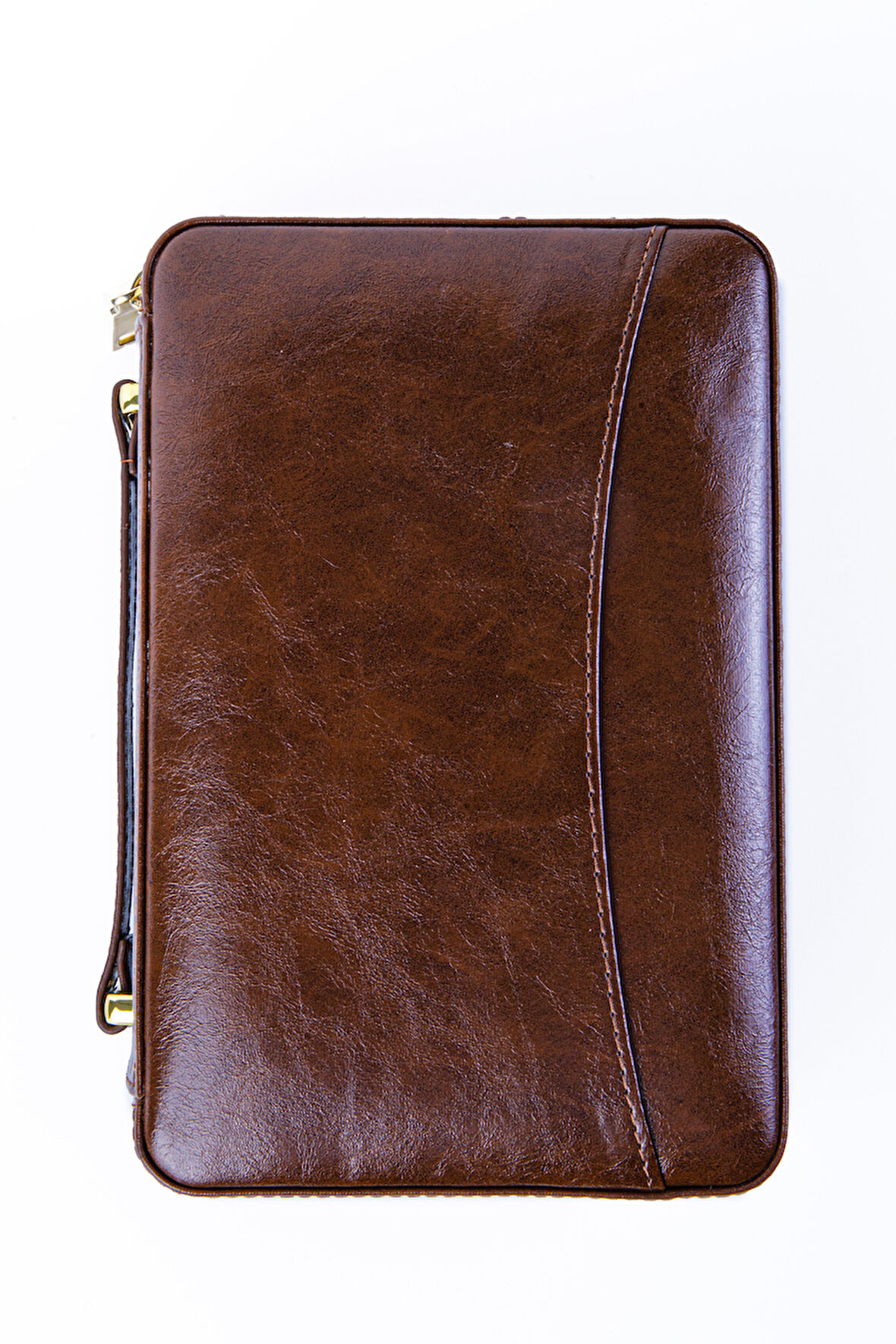 Cohiba XL Açık Kahverengi Dahili Çakmak Deri Puro Taşıma Çantası & Seyahat Humidoru