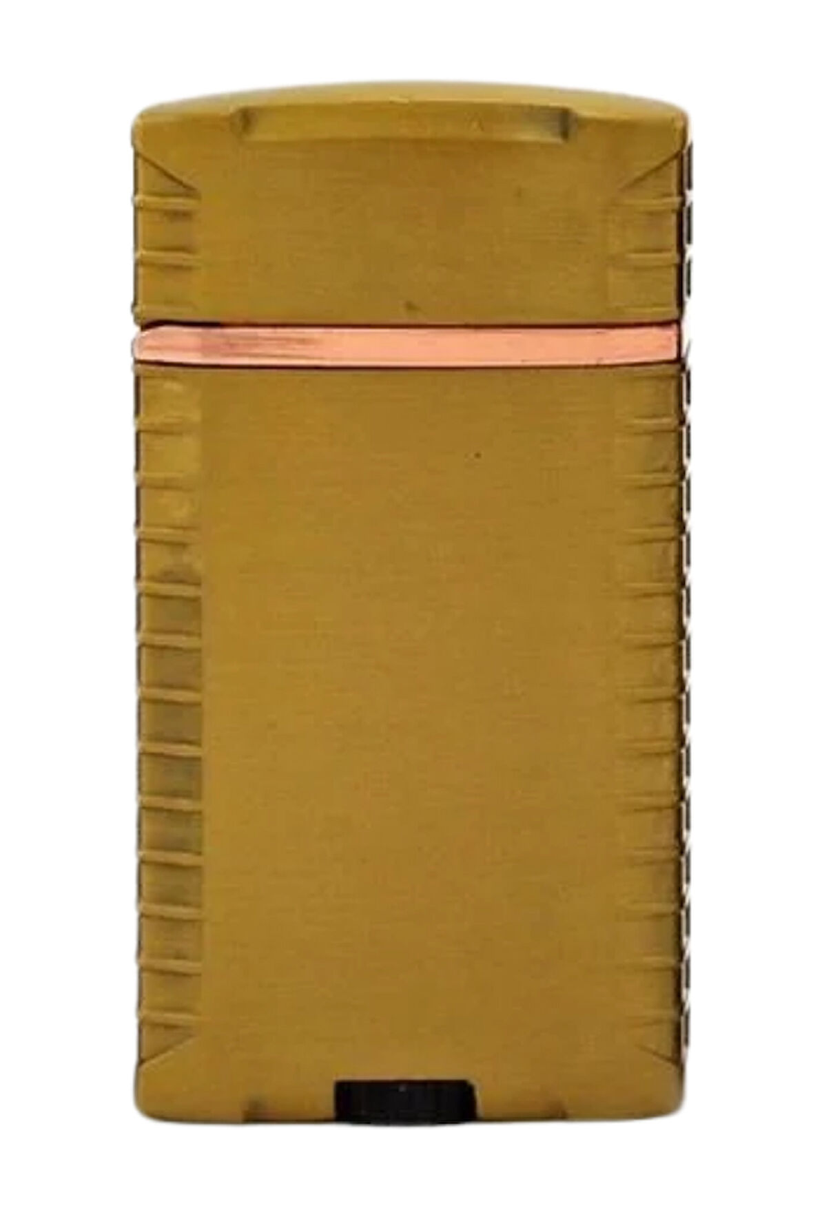 PremiumQuality Gold Çift Torch Pürmüz Metal Puro Çakmağı