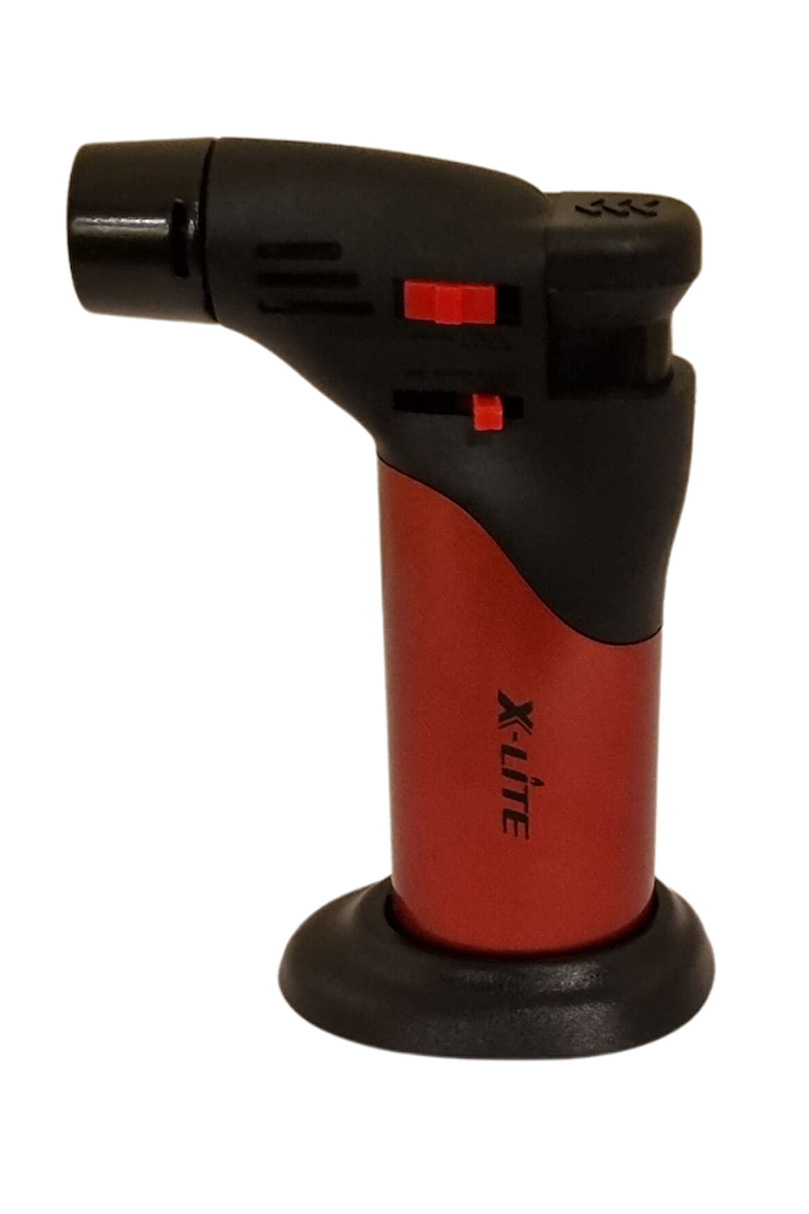 X-Lite Kırmızı Tek Torch Masa Tipi Plastik Puro Çakmağı