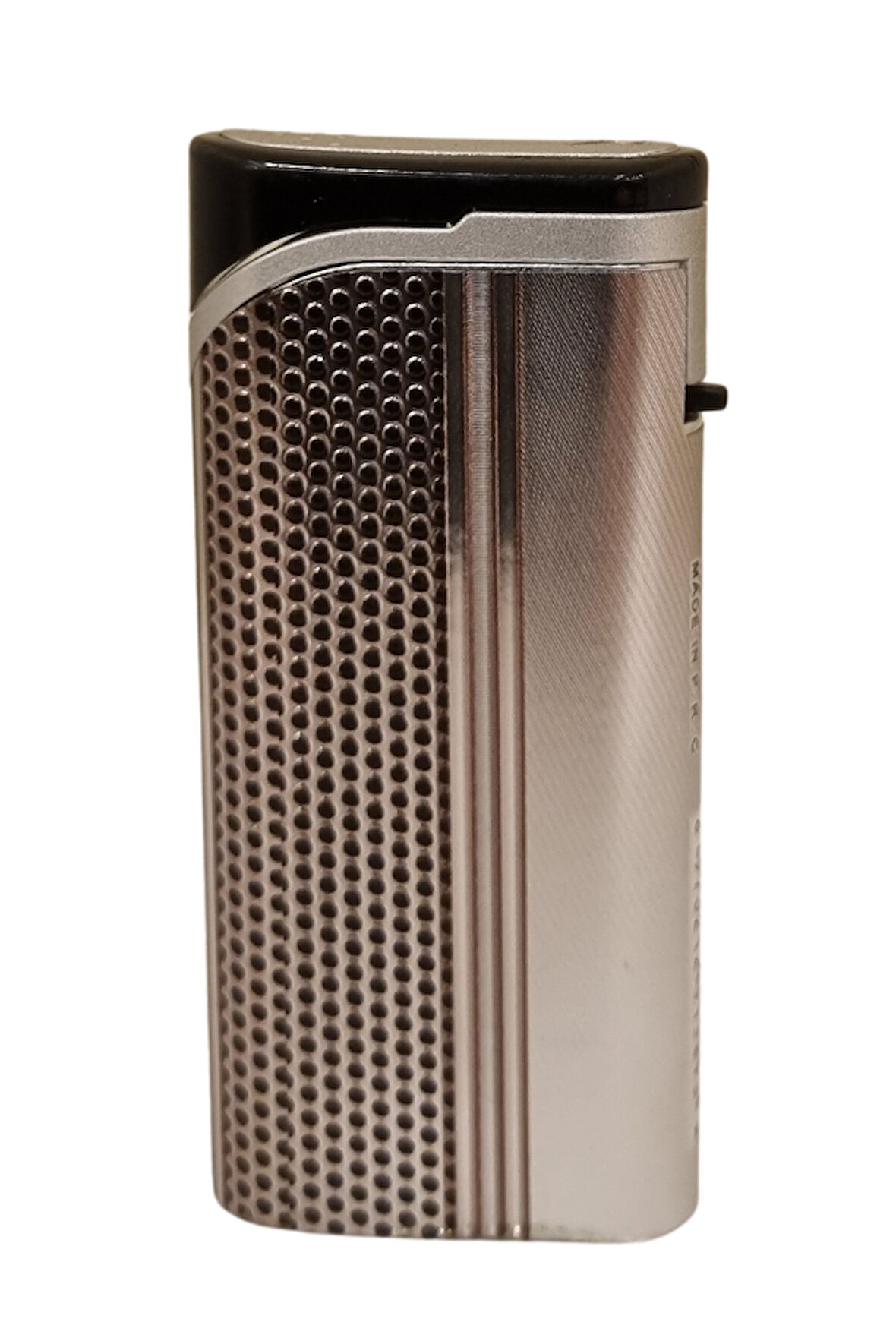 PremiumQuality Gümüş Tek Torch Pürmüz Plastik Puro Çakmağı