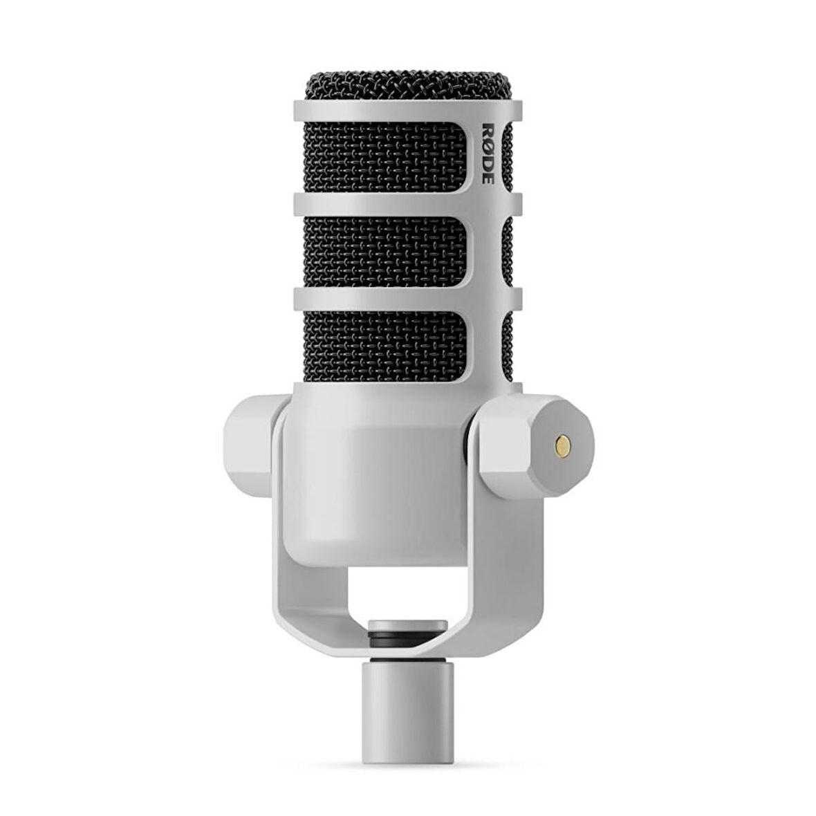 PodMic Profesyonel Dinamik Podcast White (Beyaz) - Broadcast Mikrofon