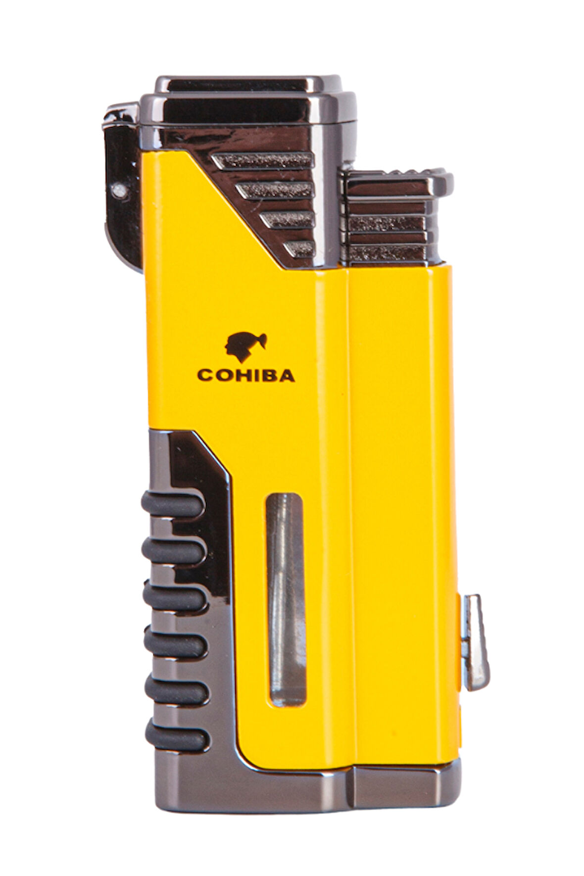Cohiba 4 Torch Pürmüz Sarı-Gunmetal Metal Puro Çakmağı