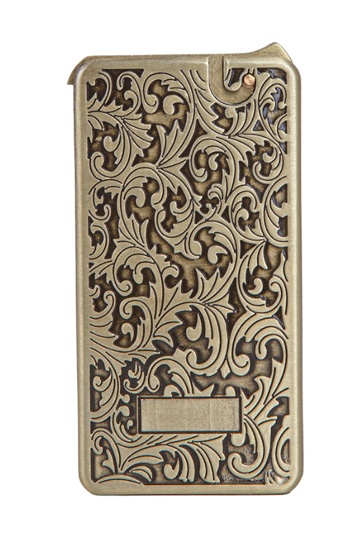 Cohiba Soft Flame Bronz Desenli Metal Çakmak
