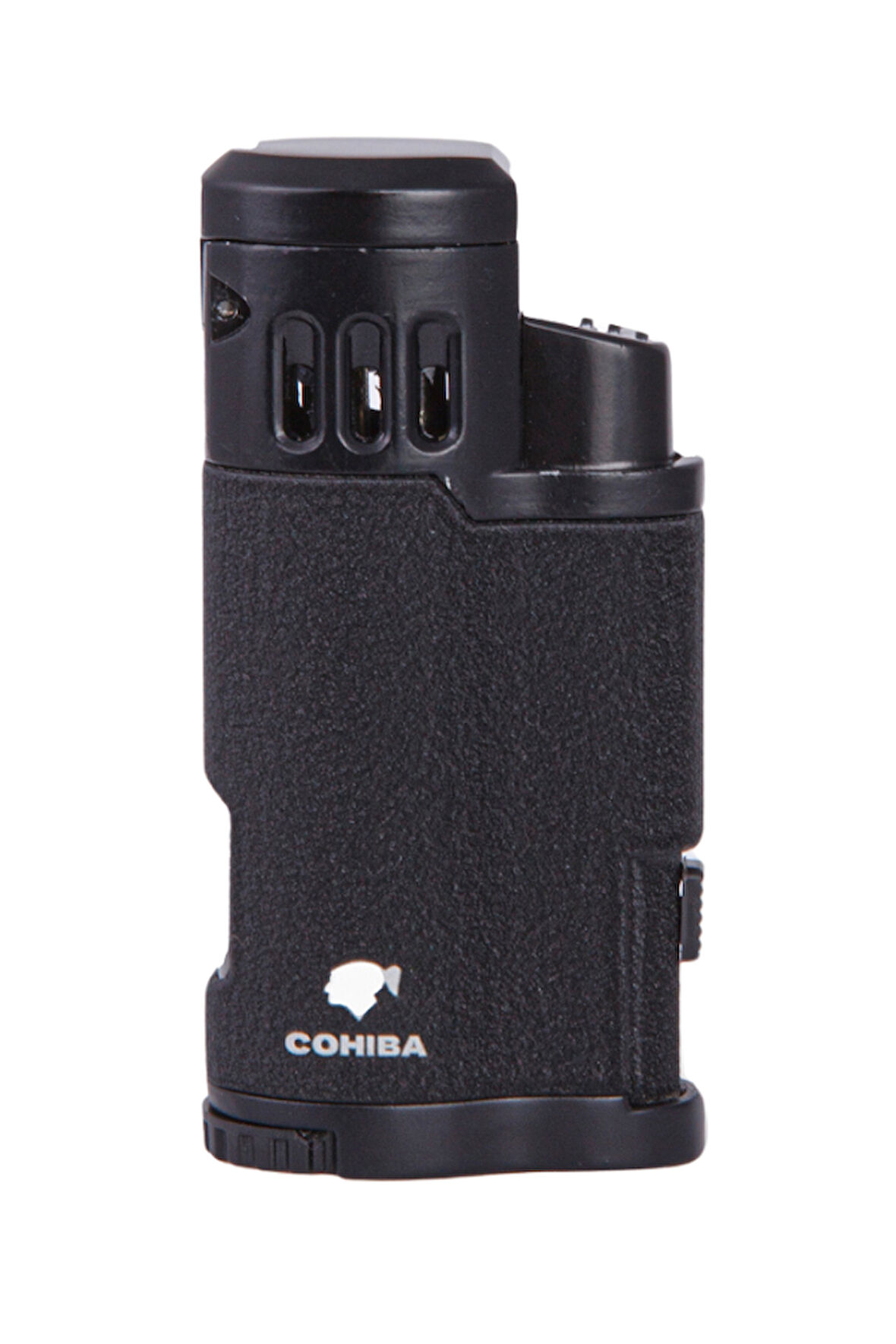 Cohiba 3 Torch Pürmüz Mat Siyah Metal Puro Çakmağı